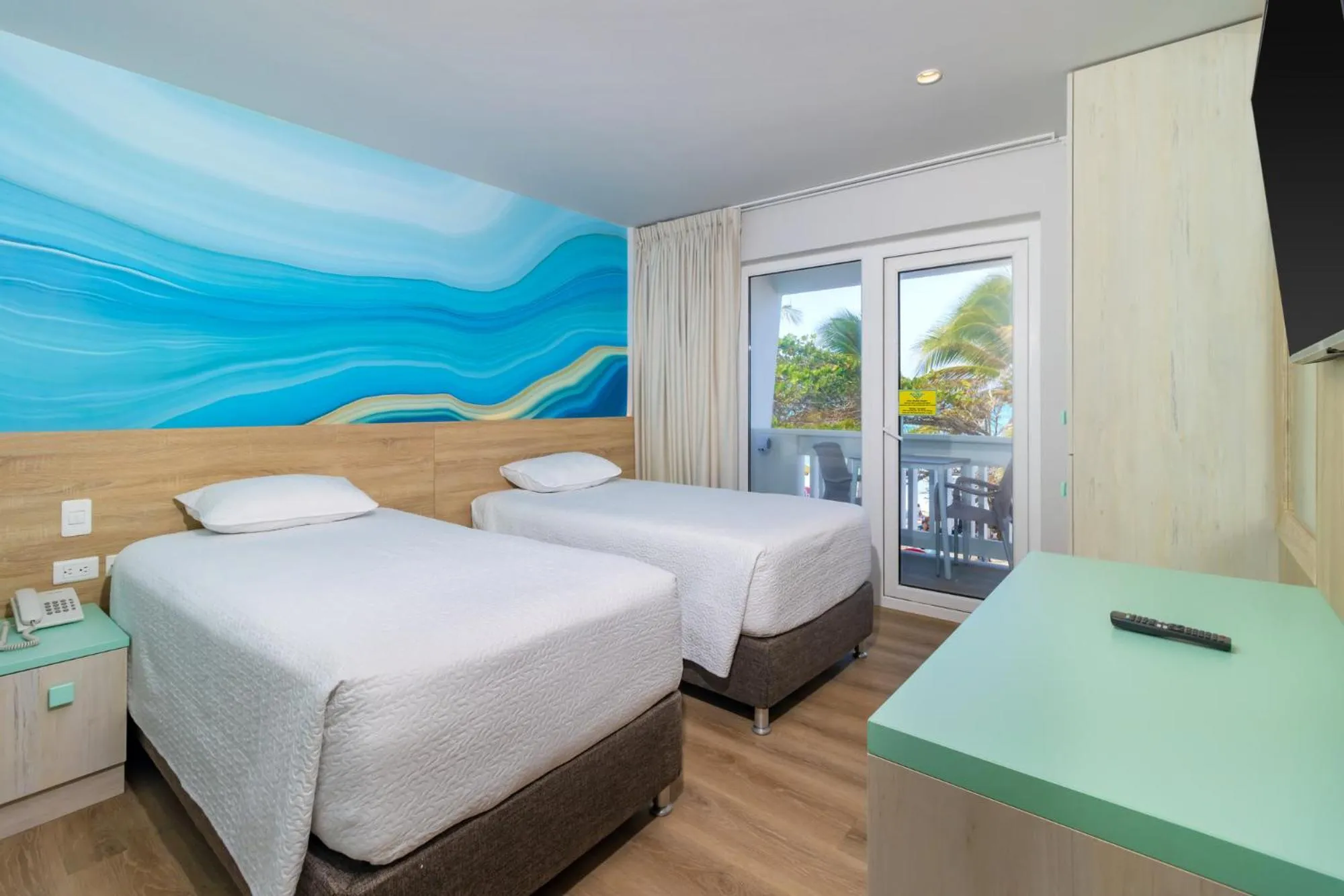 Bed in Hotel Bahia Sardina