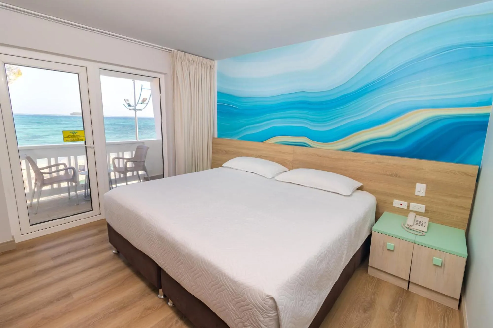 Bed in Hotel Bahia Sardina