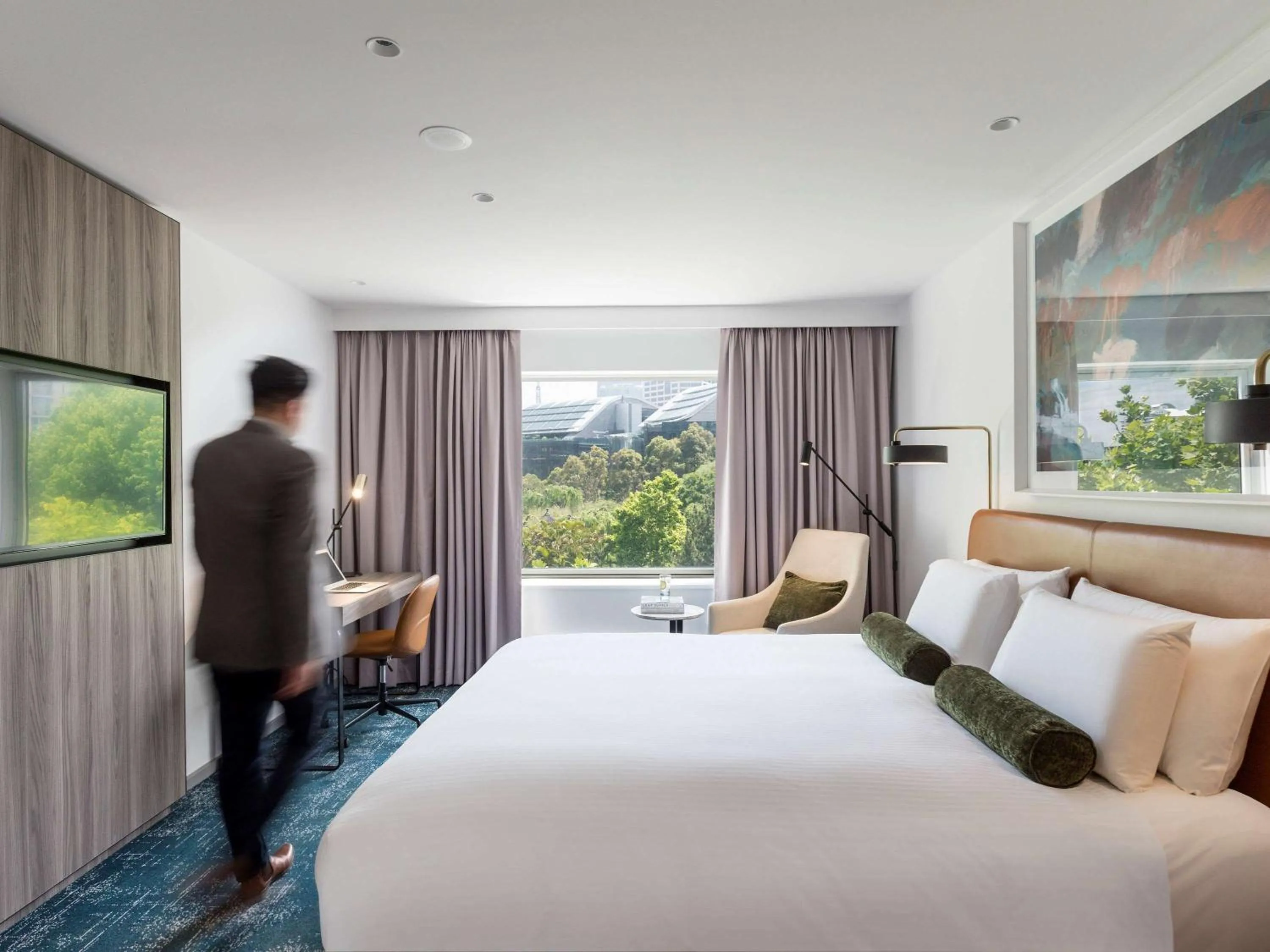 Photo of the whole room, Bed in Novotel Sydney Darling Square