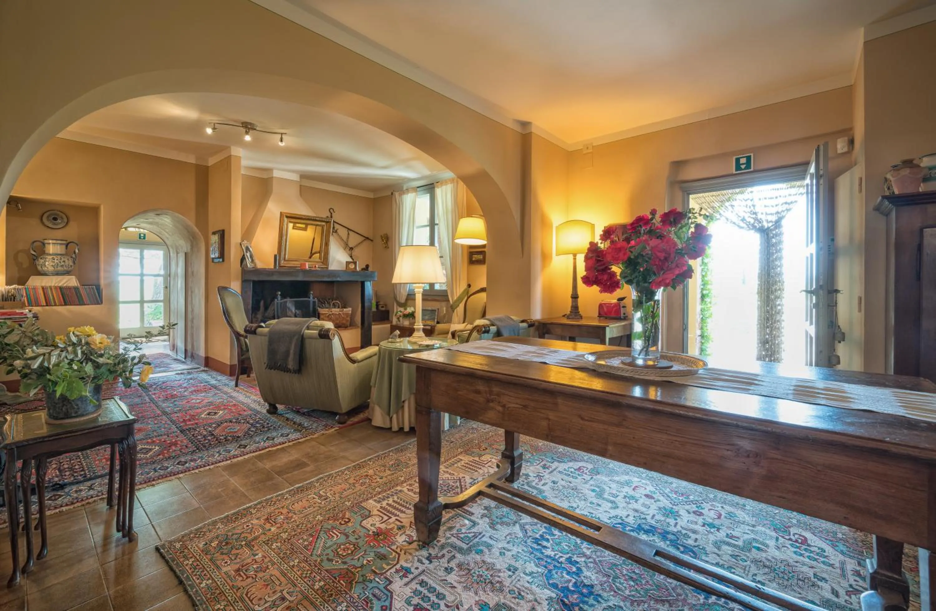 Lobby or reception in Casa Bellavista B&B