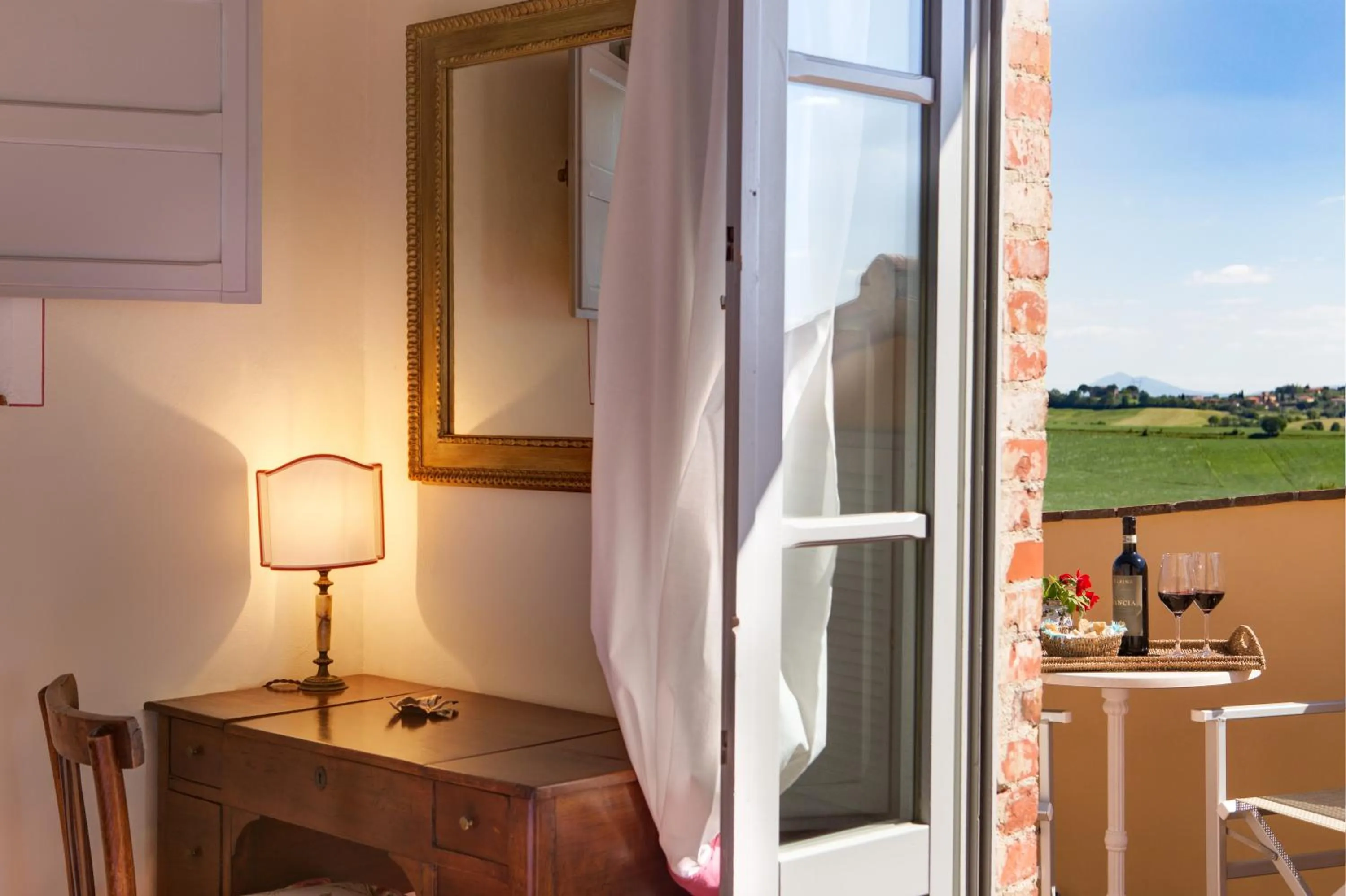 Garden view in Casa Bellavista B&B