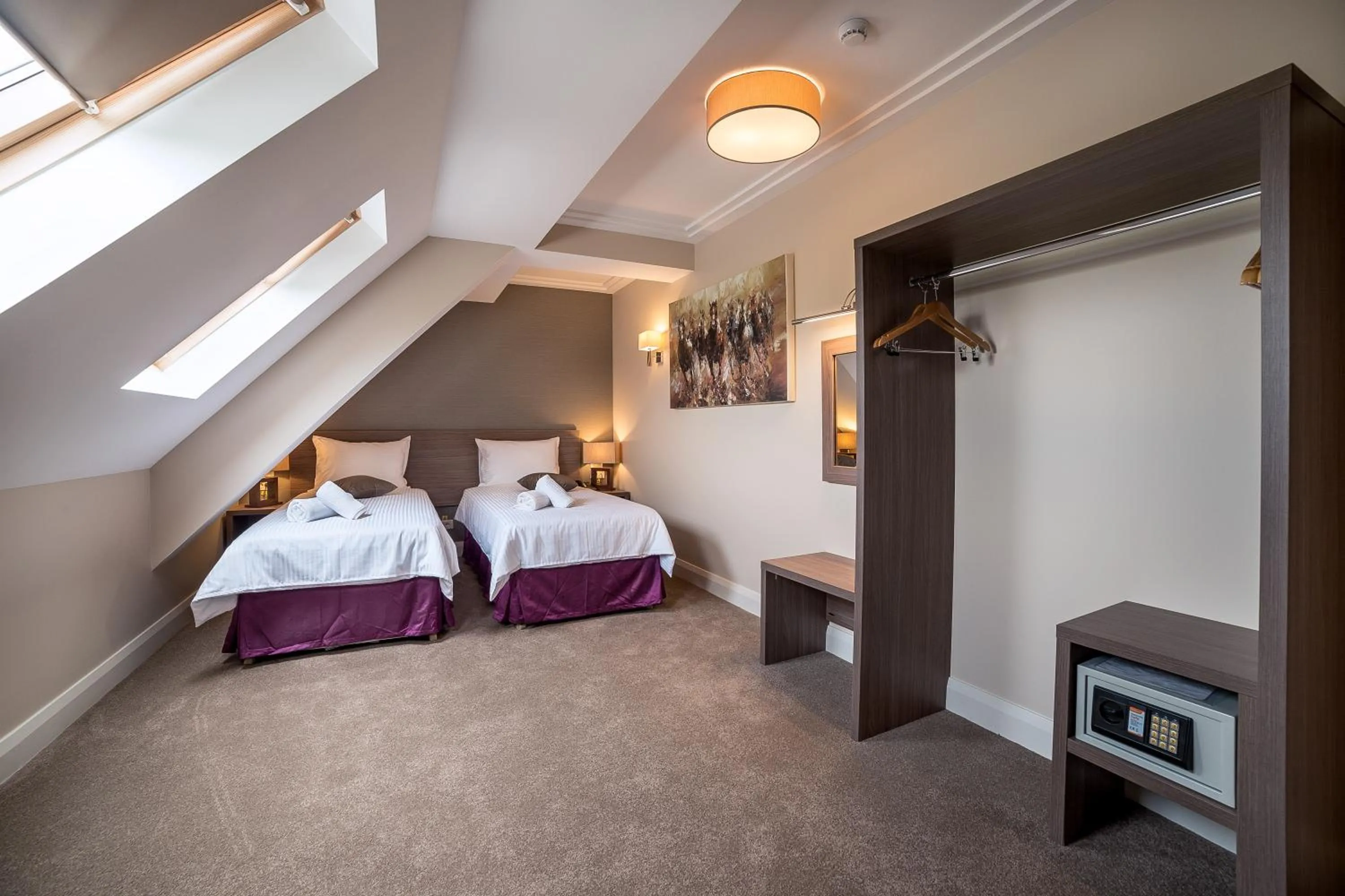 Bed in The Frontier Hotel