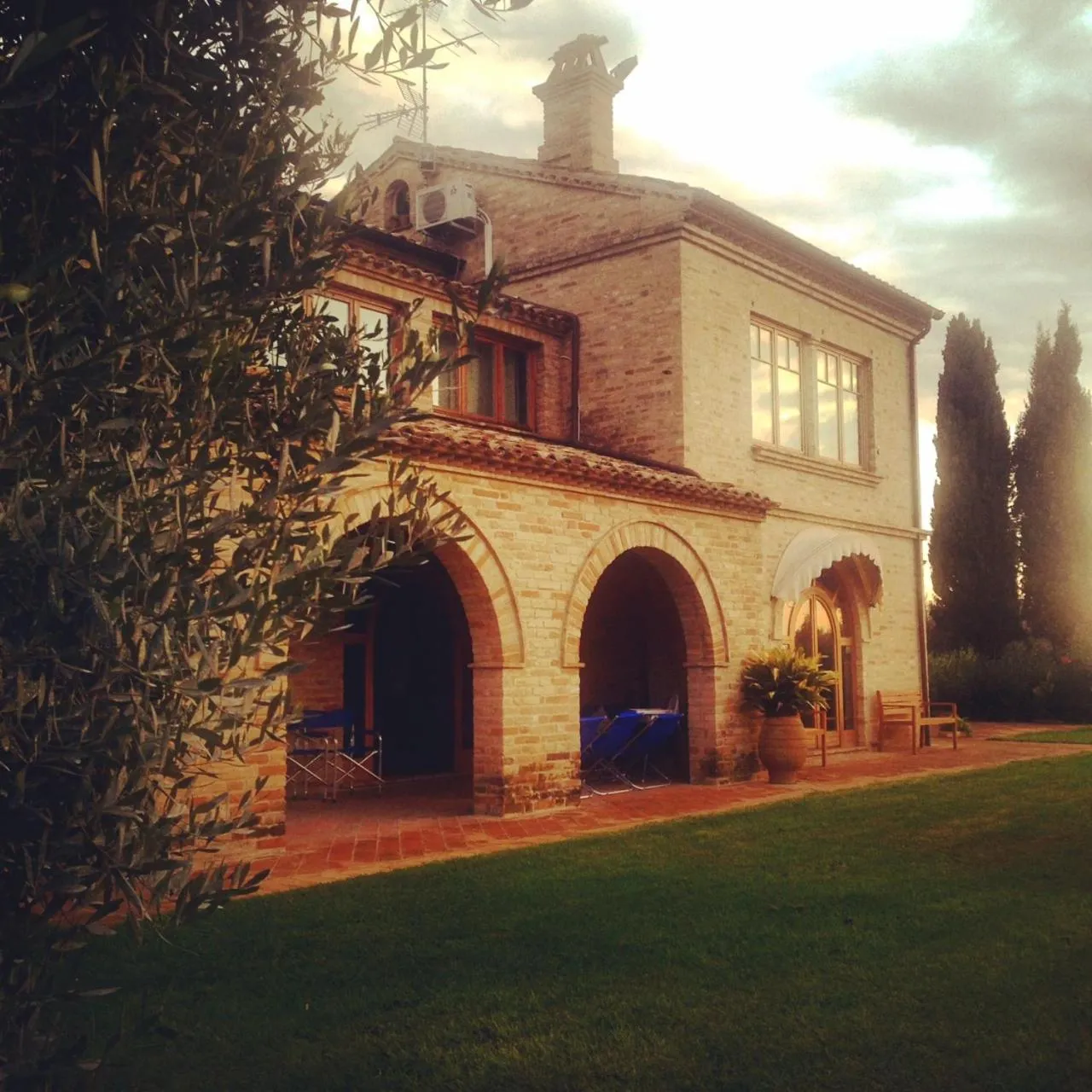 Property building in B&B La Casa tra gli Ulivi