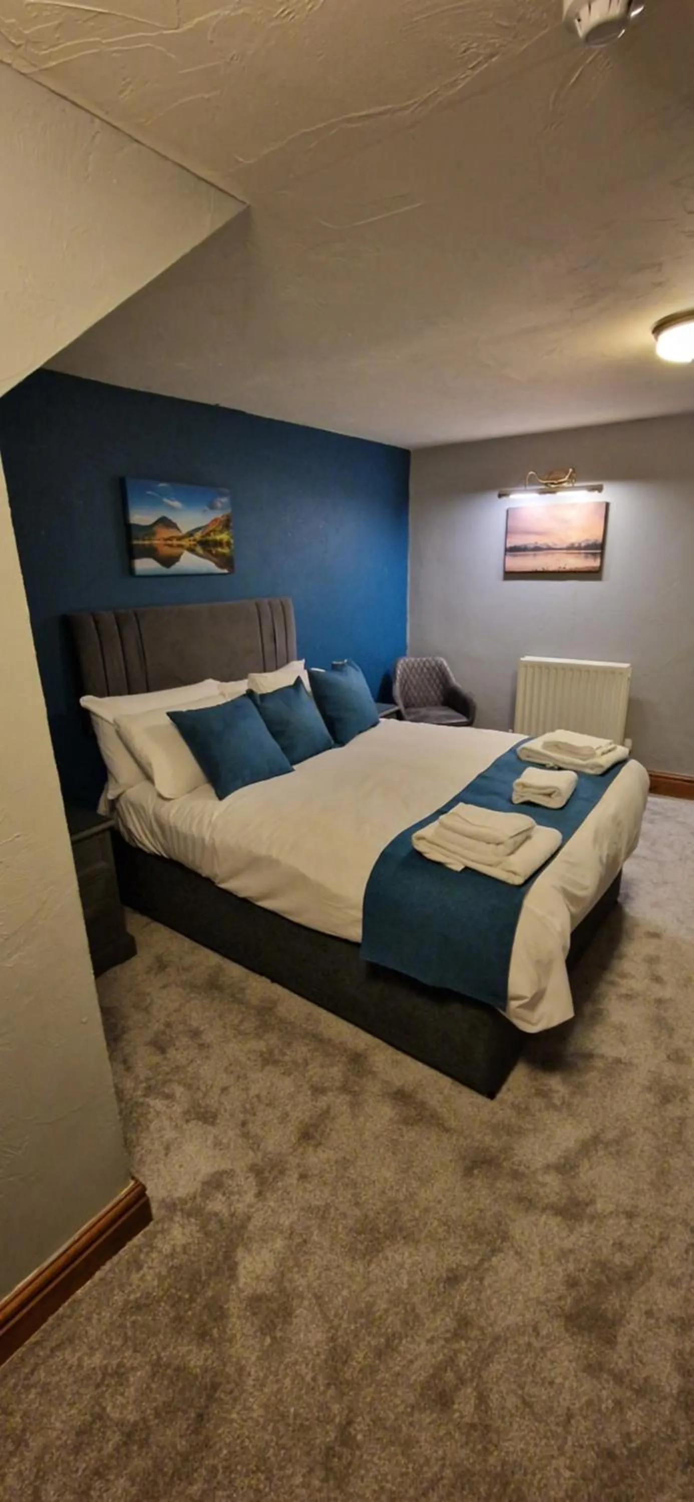 Bedroom, Bed in Station Inn B&B