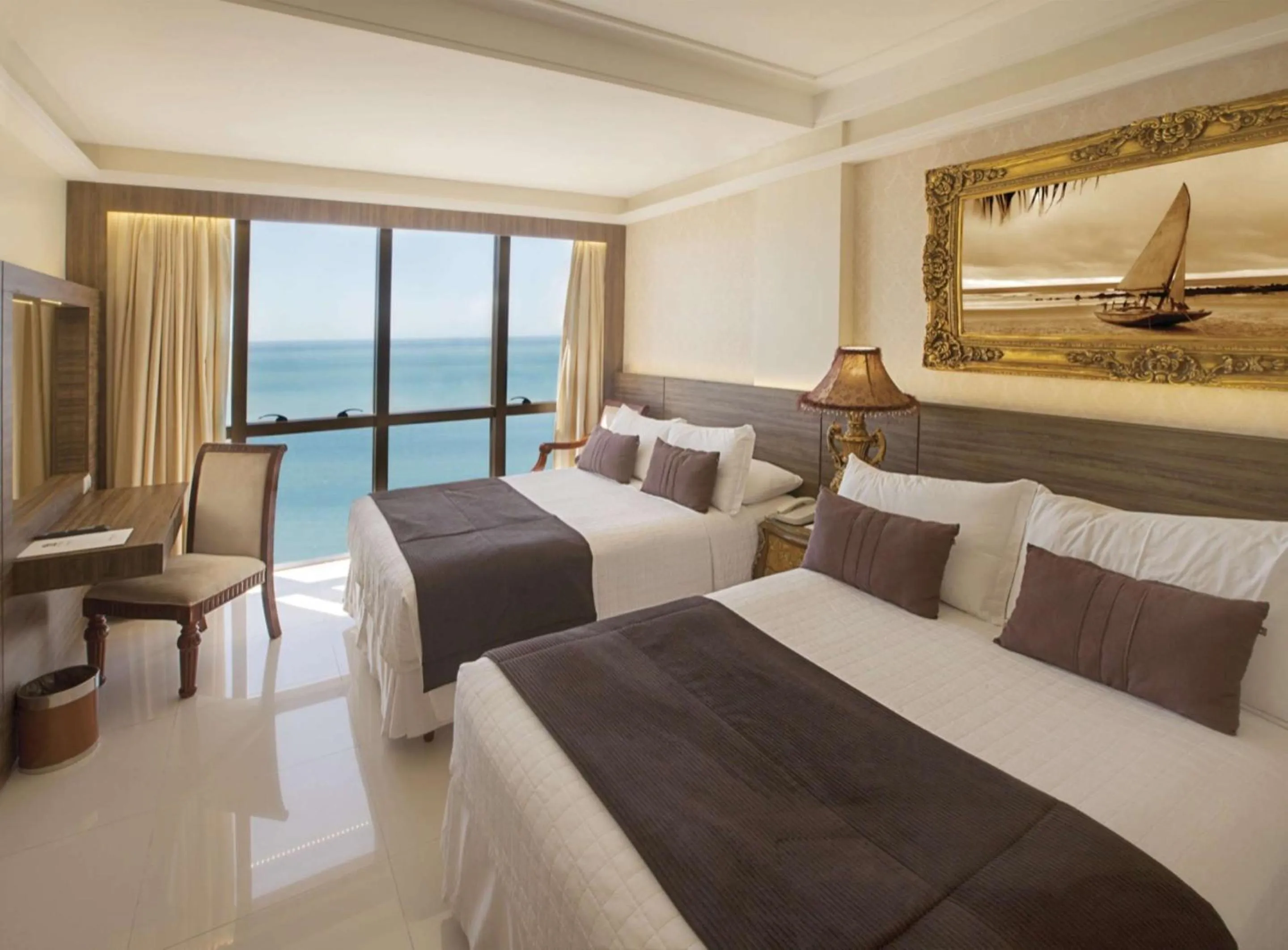Bedroom, Bed in Majestic Ponta Negra Beach,WorldHotels Elite