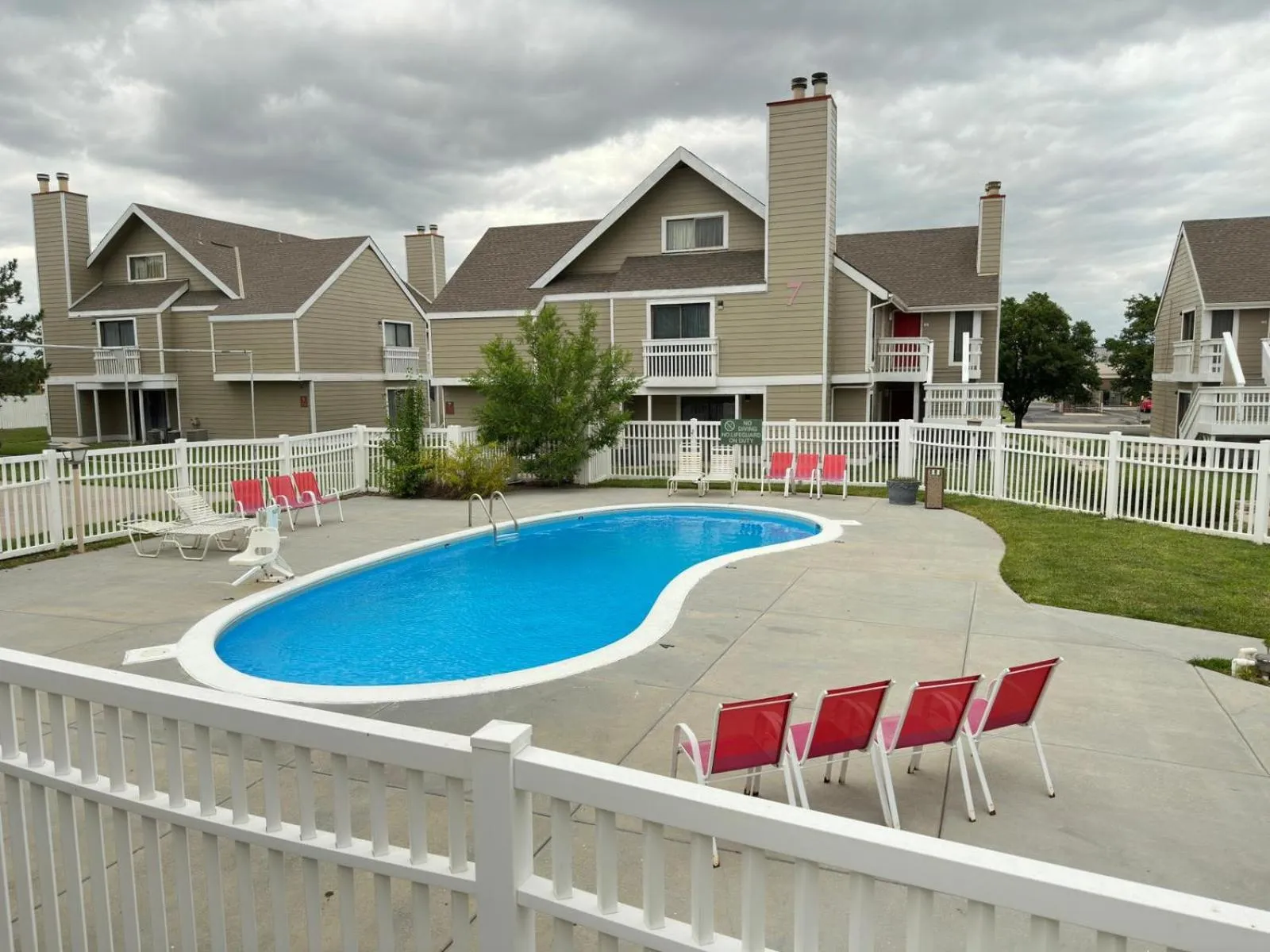 Pool view in Hawthorn Extended Stay by Wyndham Wichita