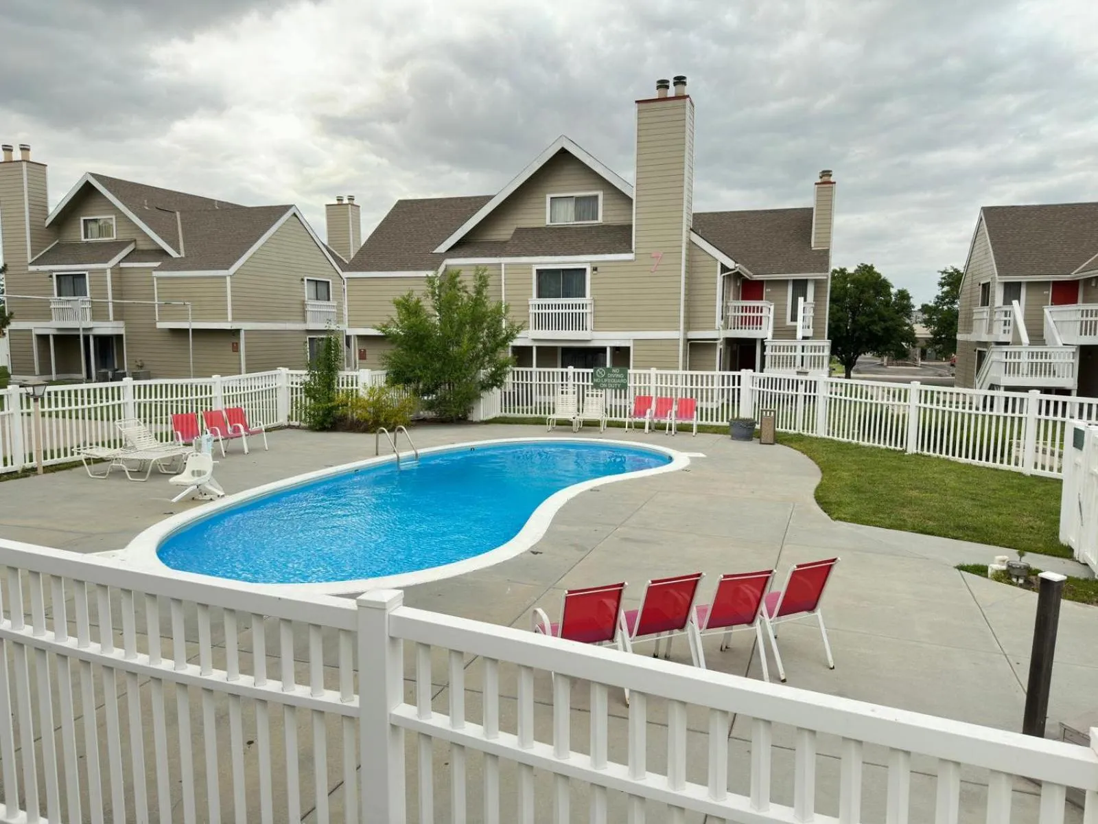 Pool view in Hawthorn Extended Stay by Wyndham Wichita