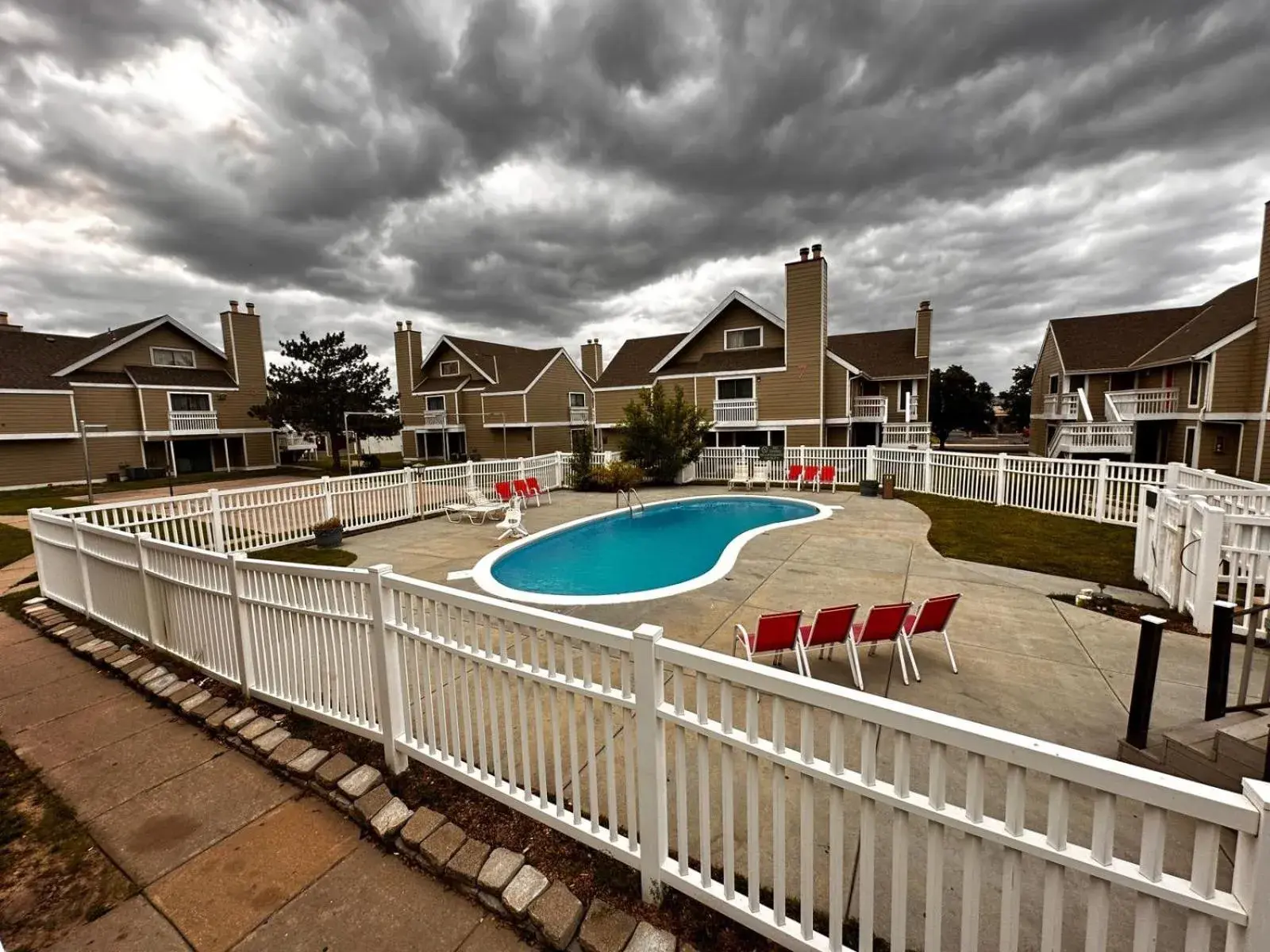 Pool view in Hawthorn Extended Stay by Wyndham Wichita Pool view in Hawthorn Extended Stay by Wyndham Wichita