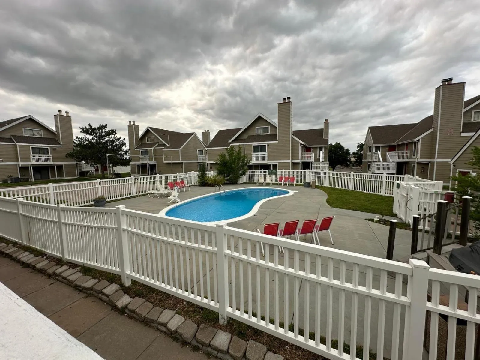 Pool view in Hawthorn Extended Stay by Wyndham Wichita