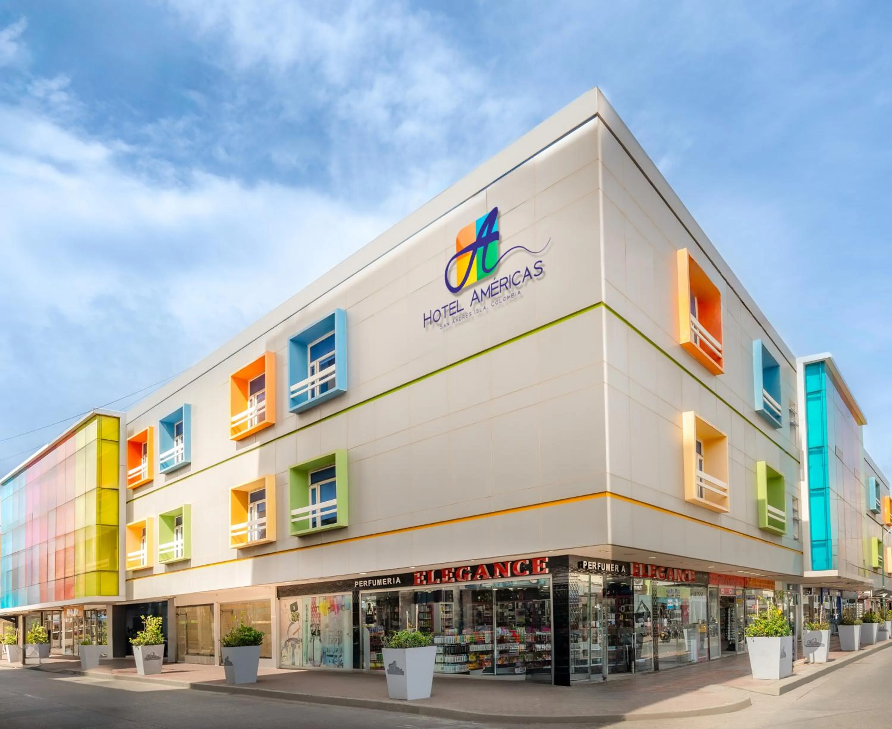 Facade/entrance in Hotel Americas San Andres Islas Colombia