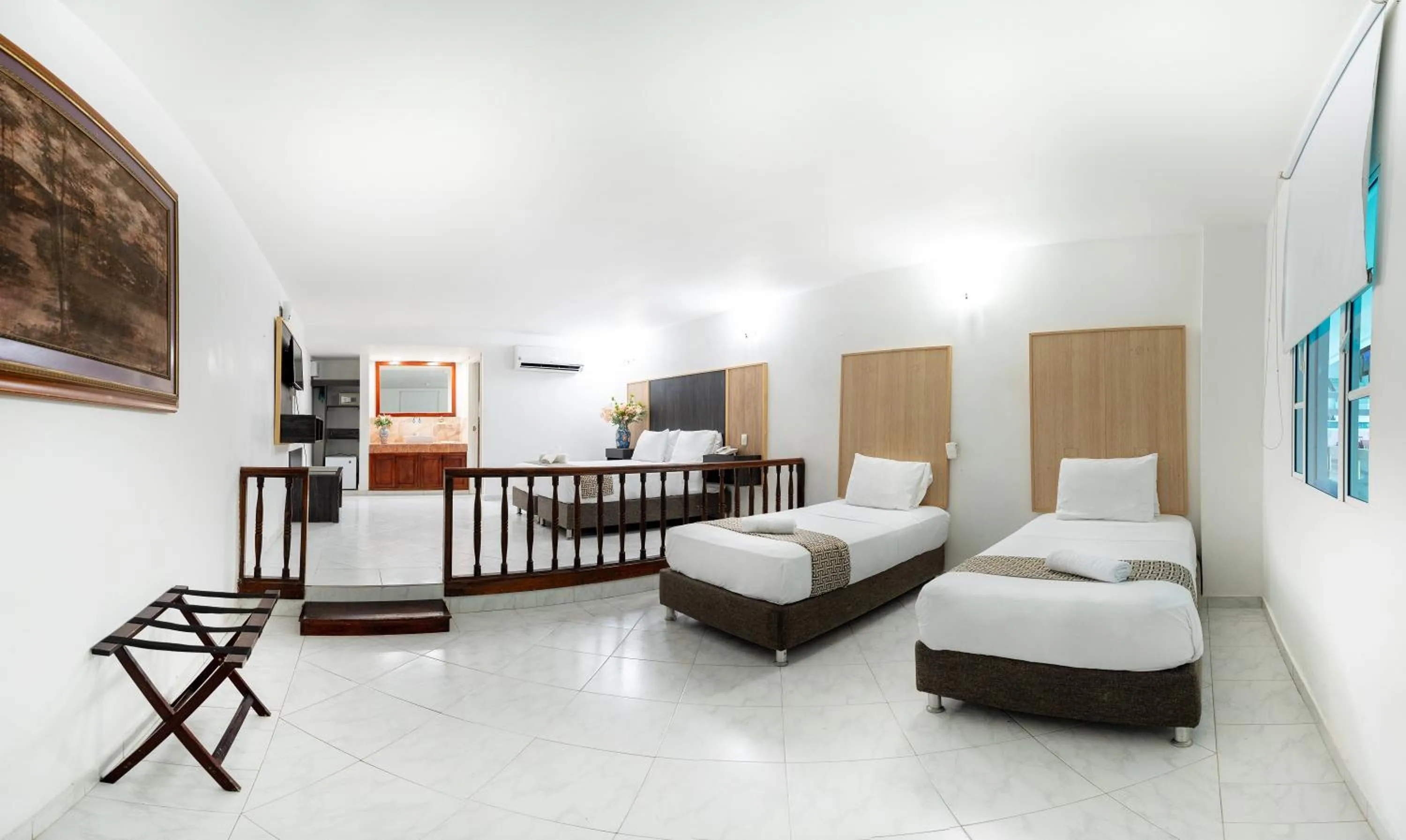 Bed in Hotel Americas San Andres Islas Colombia