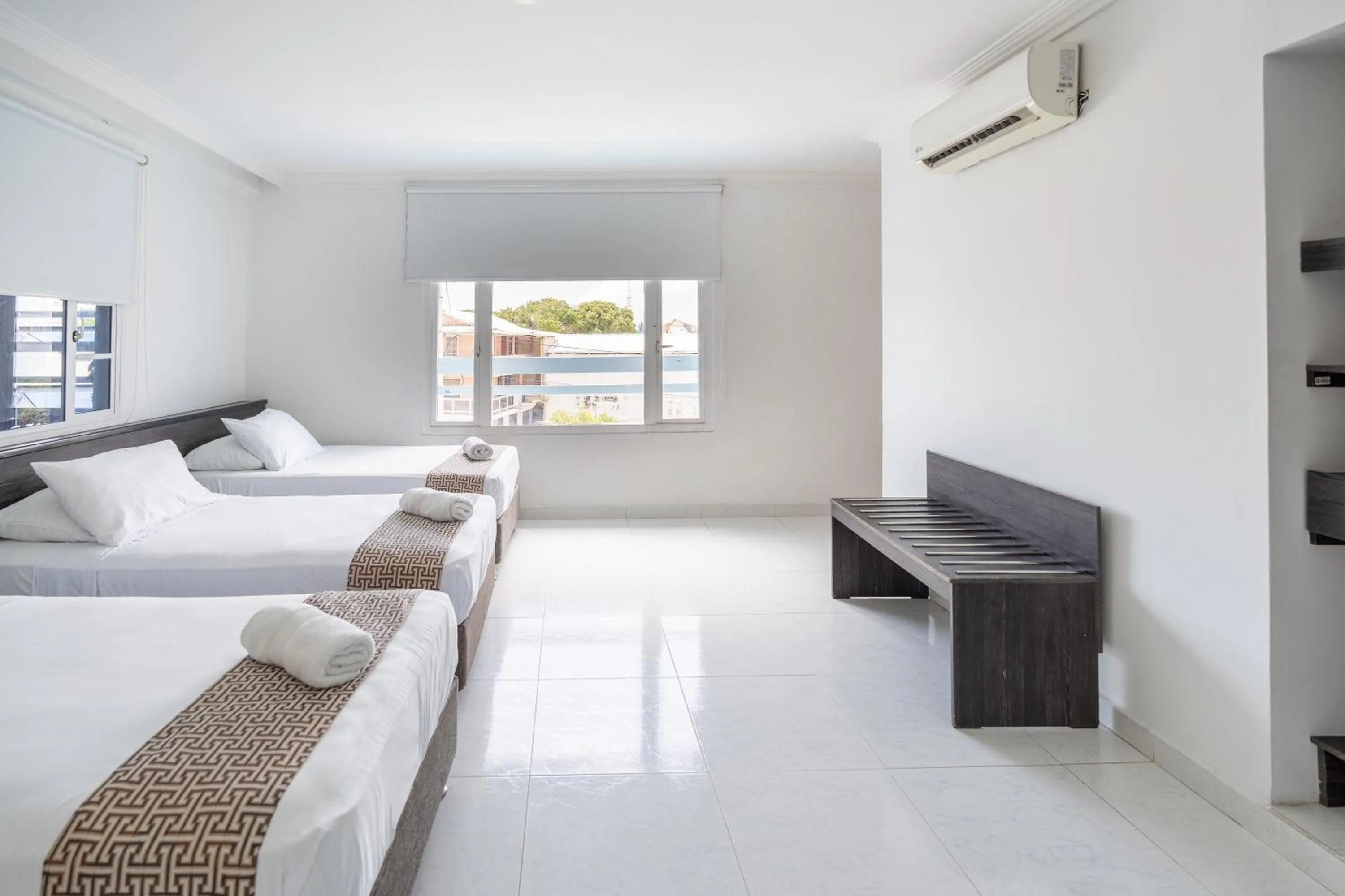 Bed in Hotel Americas San Andres Islas Colombia