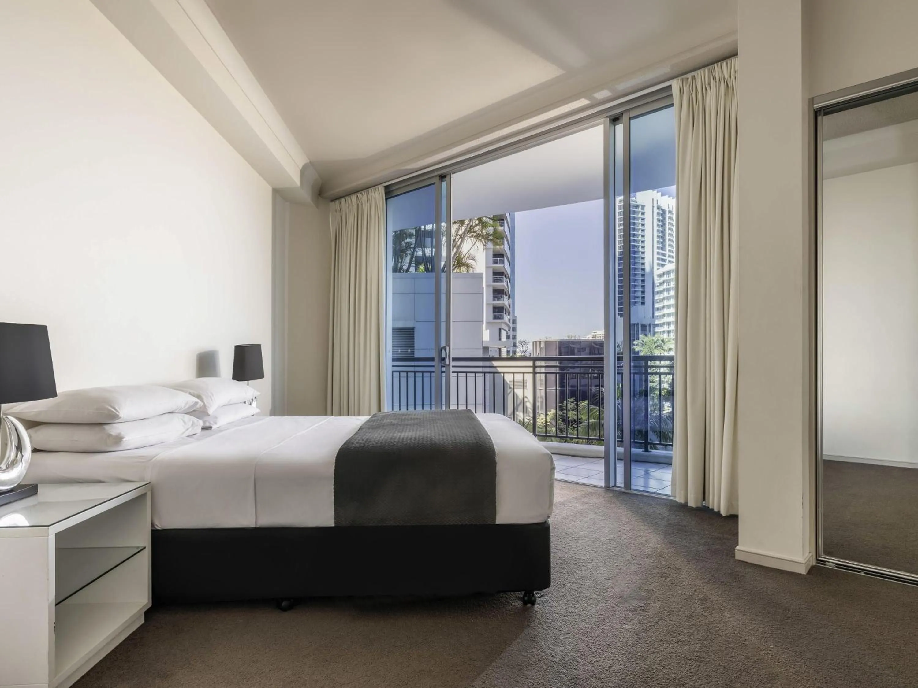 Bedroom, Bed in Mantra Towers of Chevron