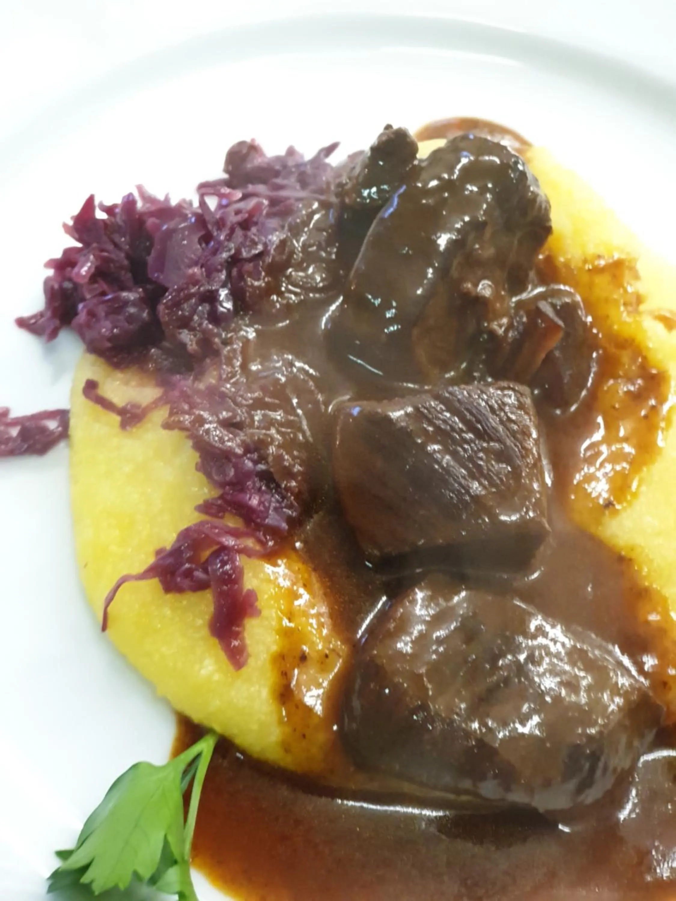 Food close-up in Hotel Rose