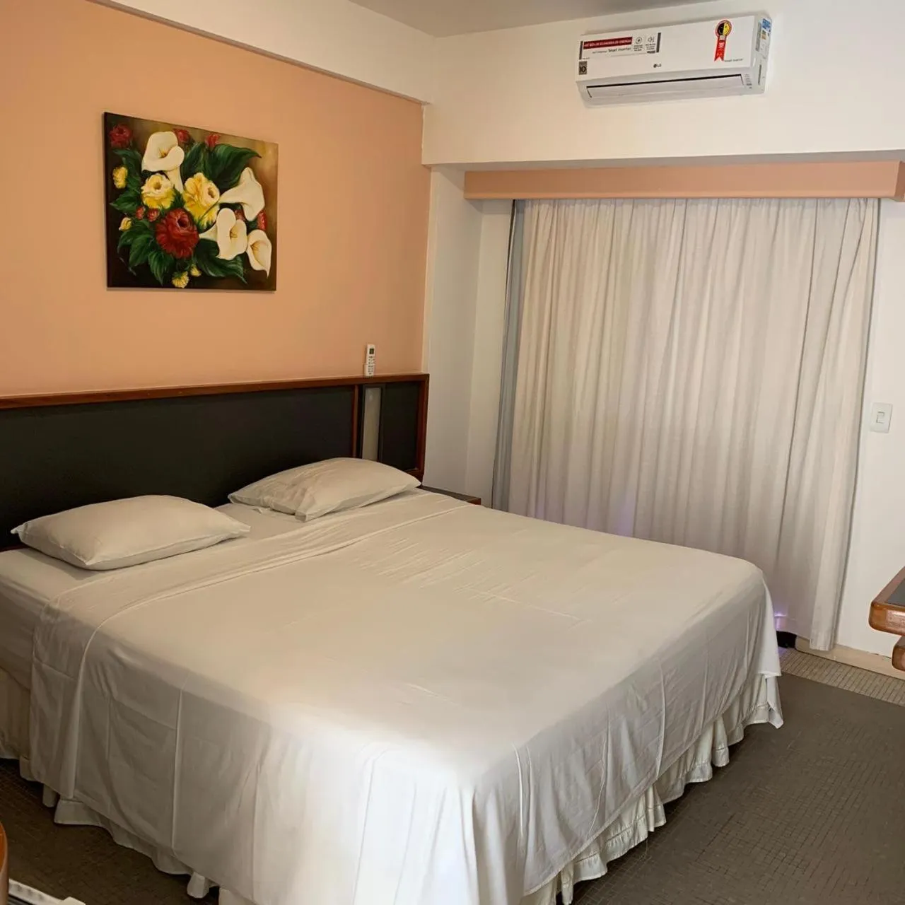 Bed in Coqueiral Praia Hotel