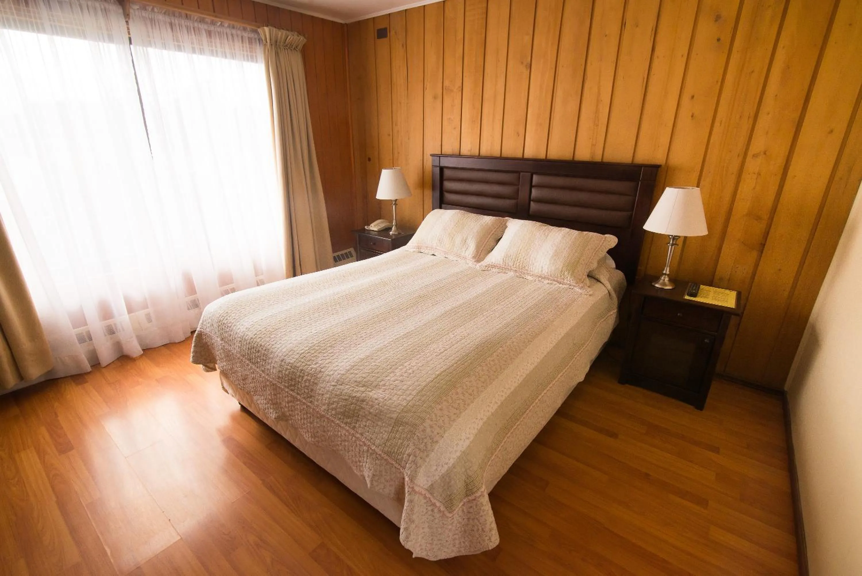 Bed in Hotel y cabañas Terrazas del Lago
