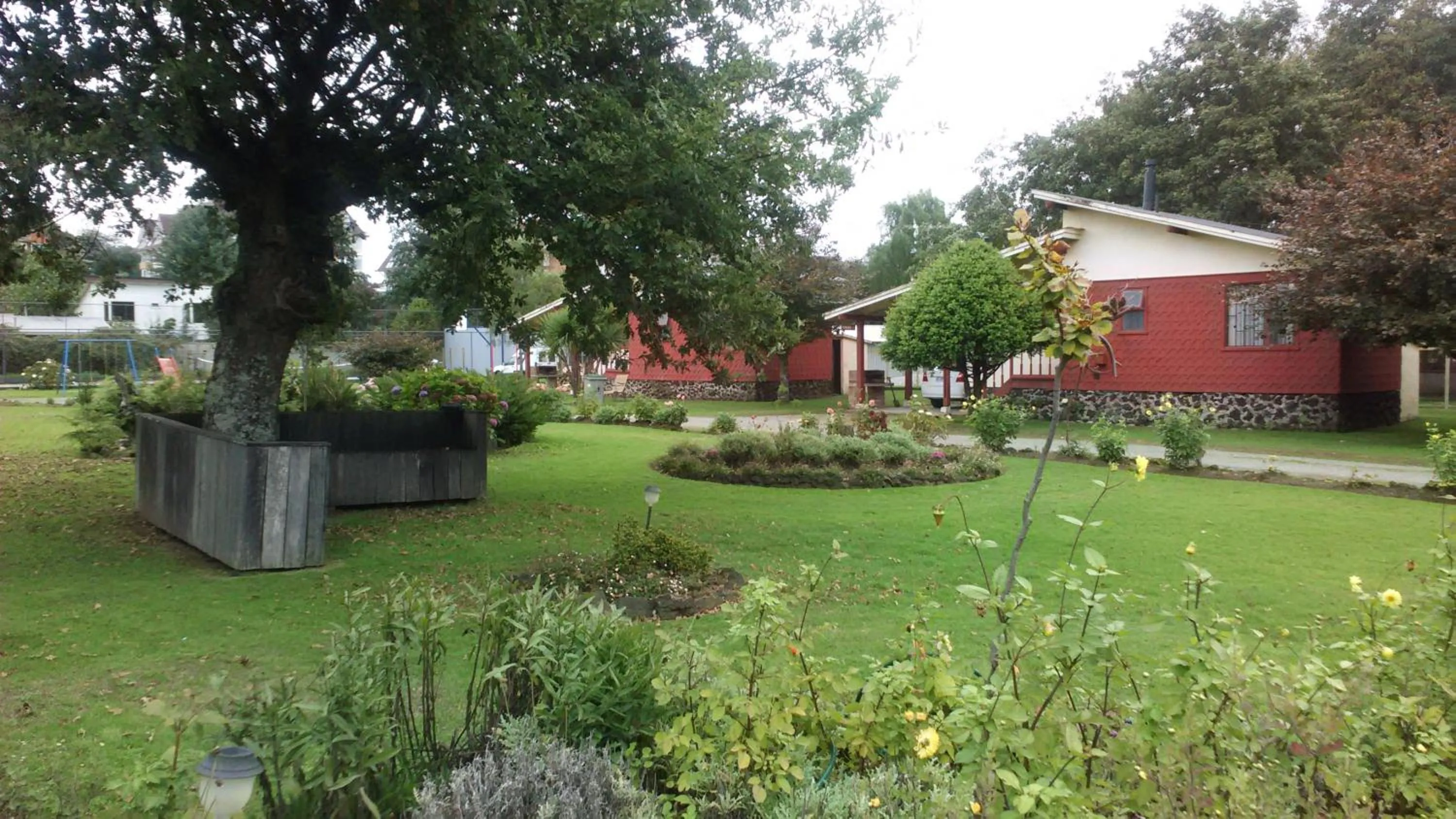 Garden in Hotel y cabañas Terrazas del Lago