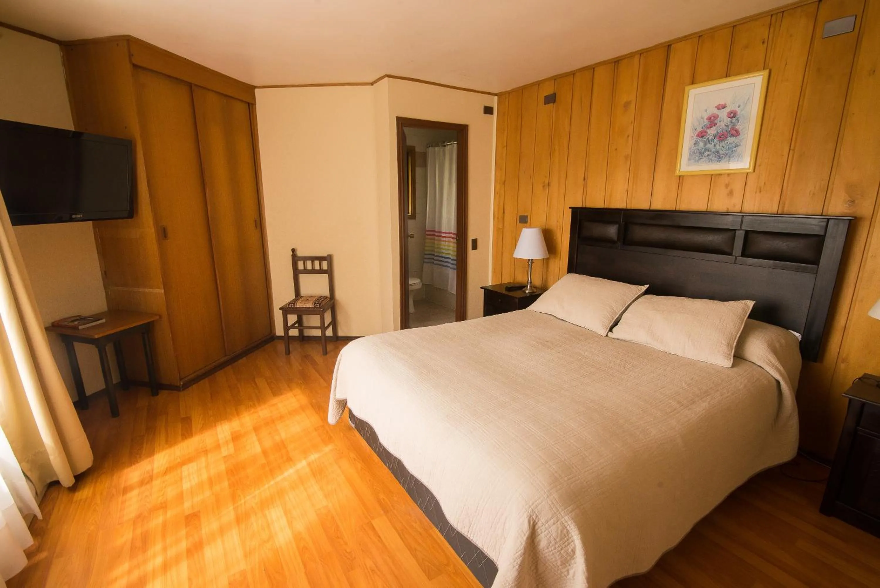 Bed in Hotel y cabañas Terrazas del Lago