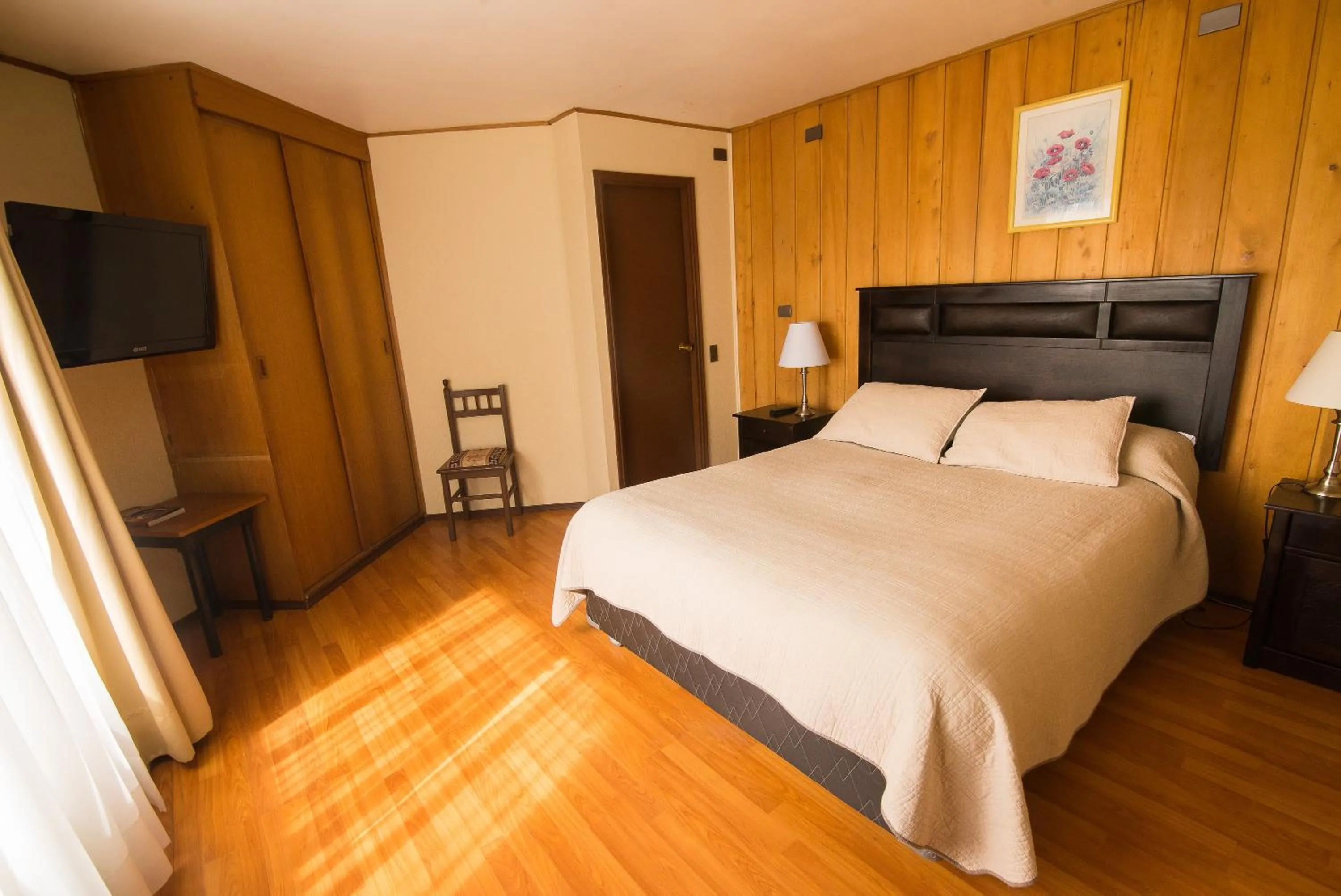Bed in Hotel y cabañas Terrazas del Lago