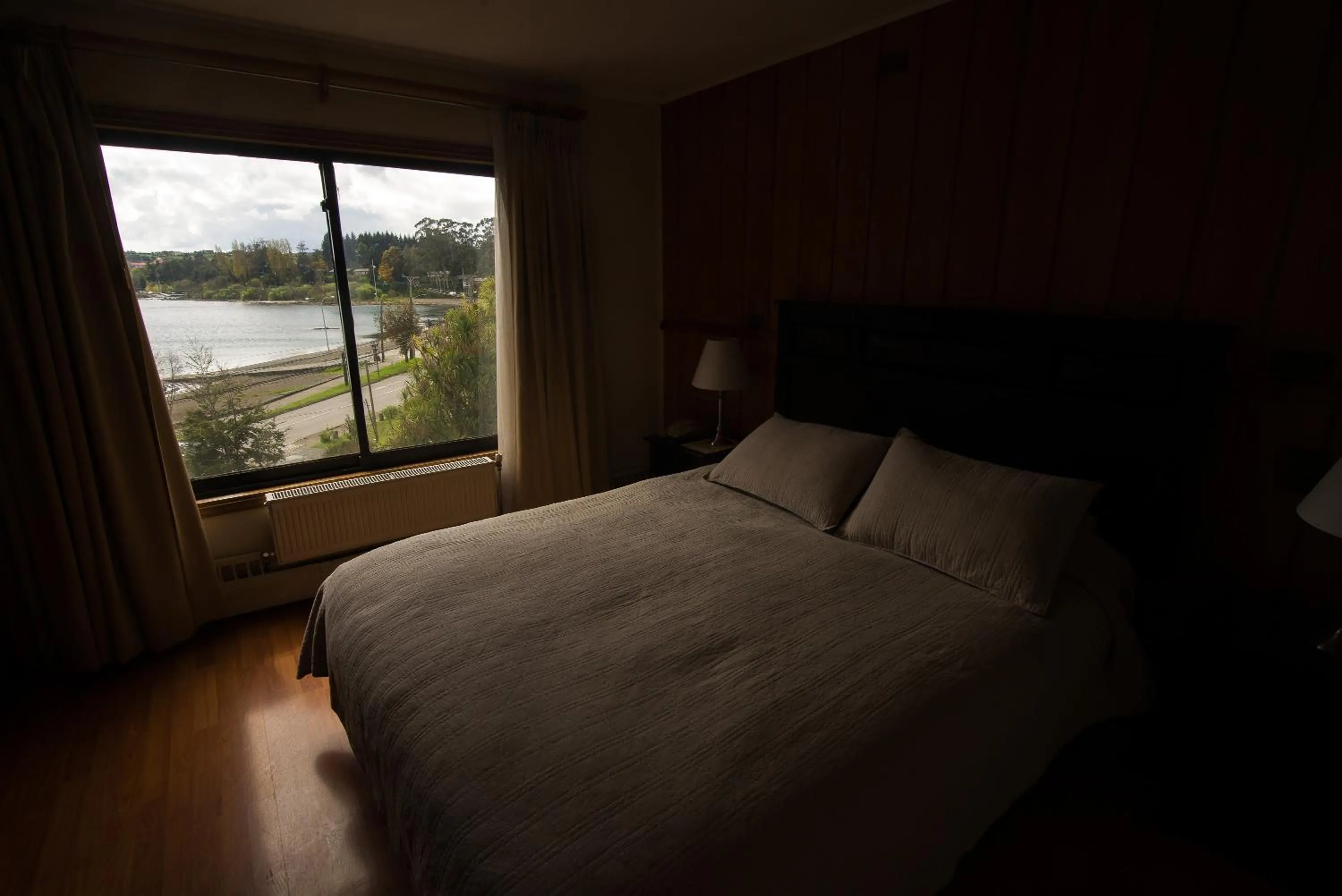 Bed in Hotel y cabañas Terrazas del Lago