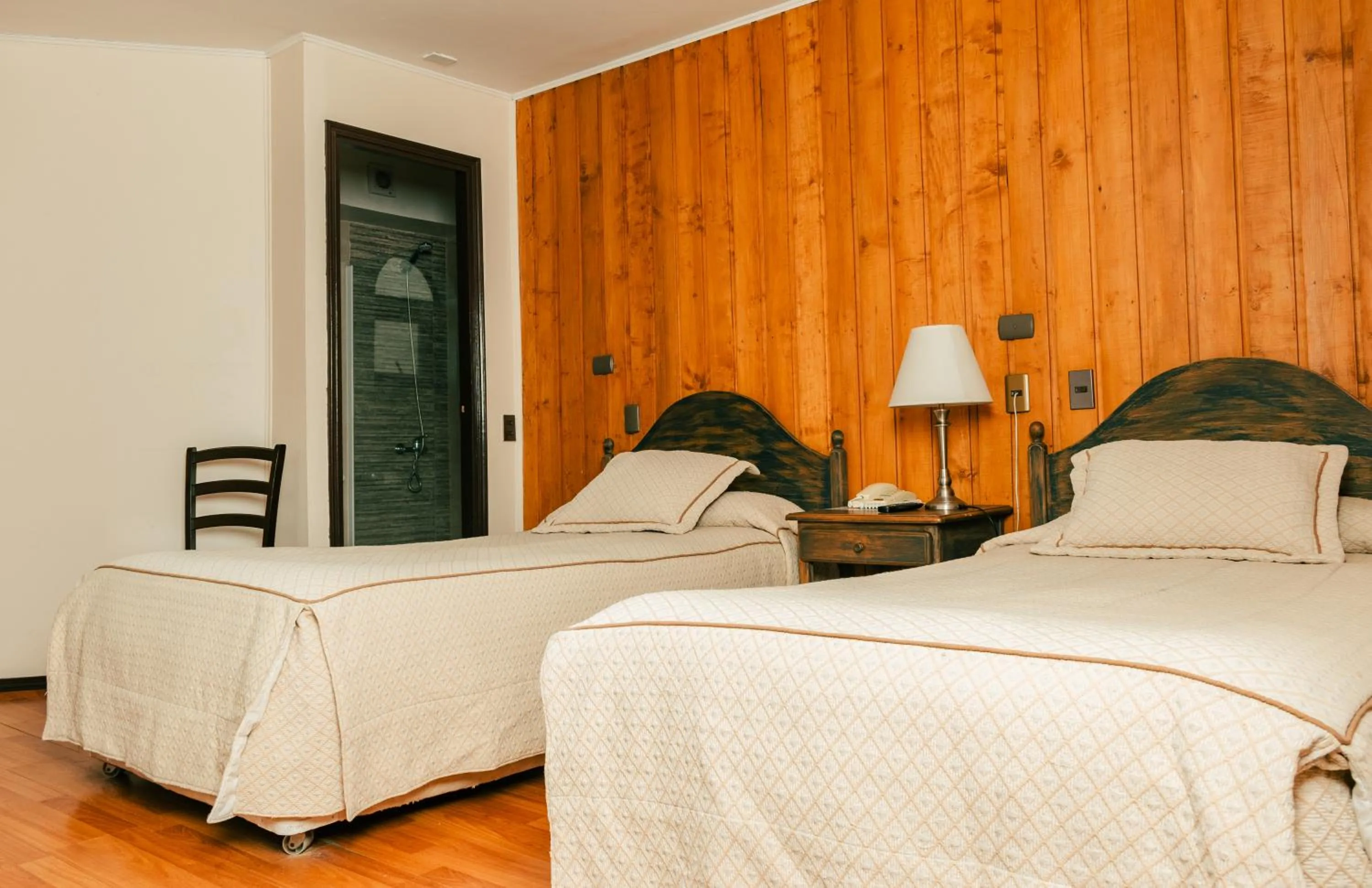 Bed in Hotel y cabañas Terrazas del Lago