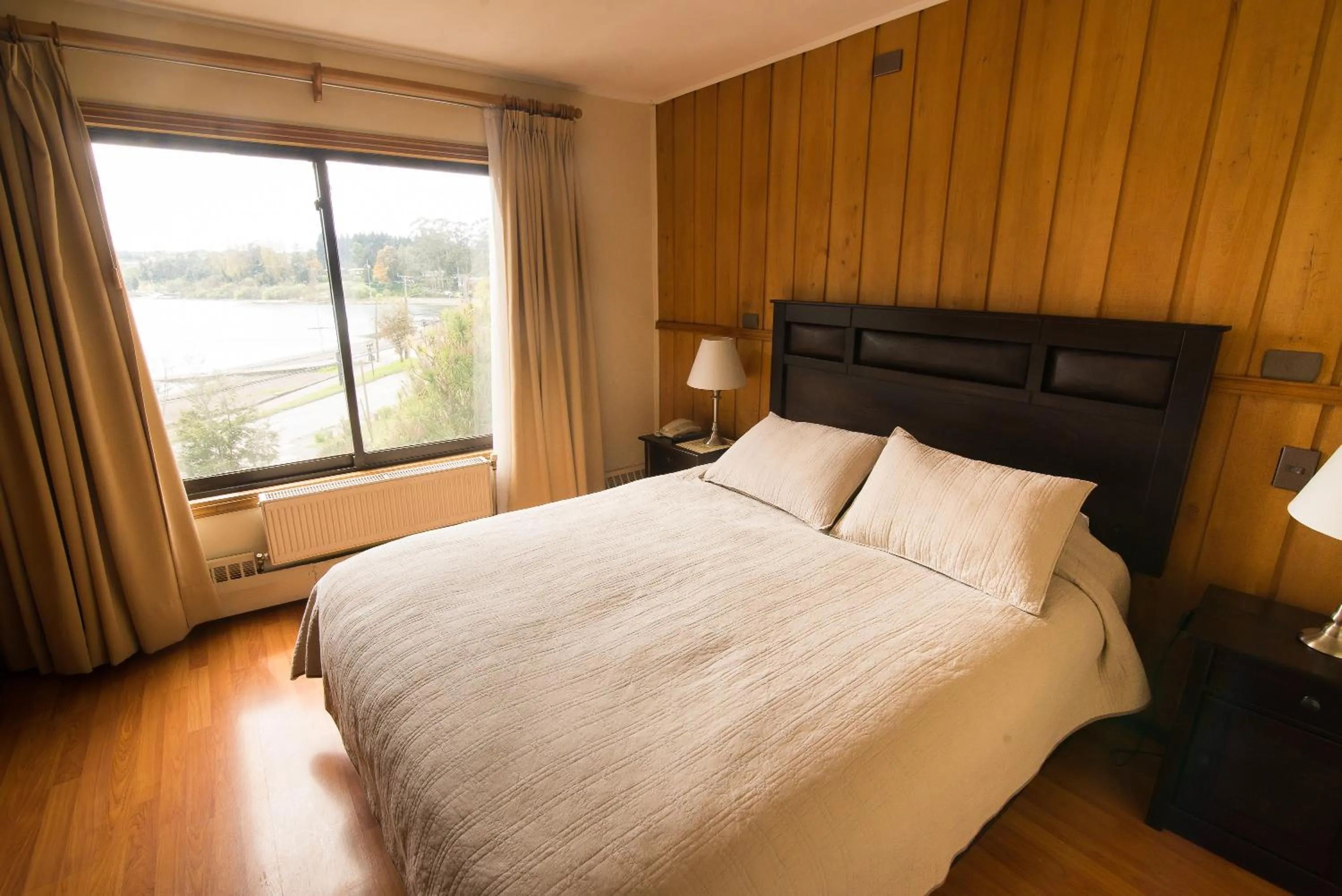 Bed in Hotel y cabañas Terrazas del Lago