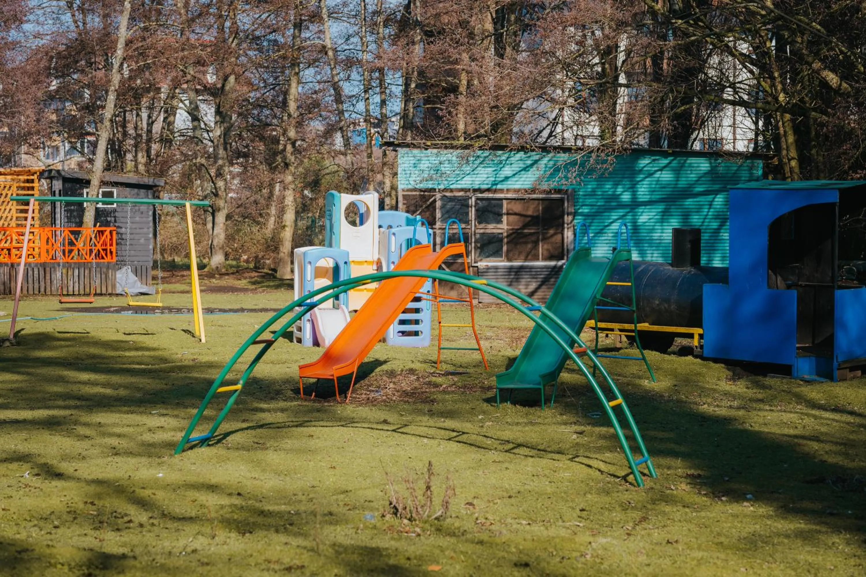 Children play ground in Hotel y cabañas Terrazas del Lago