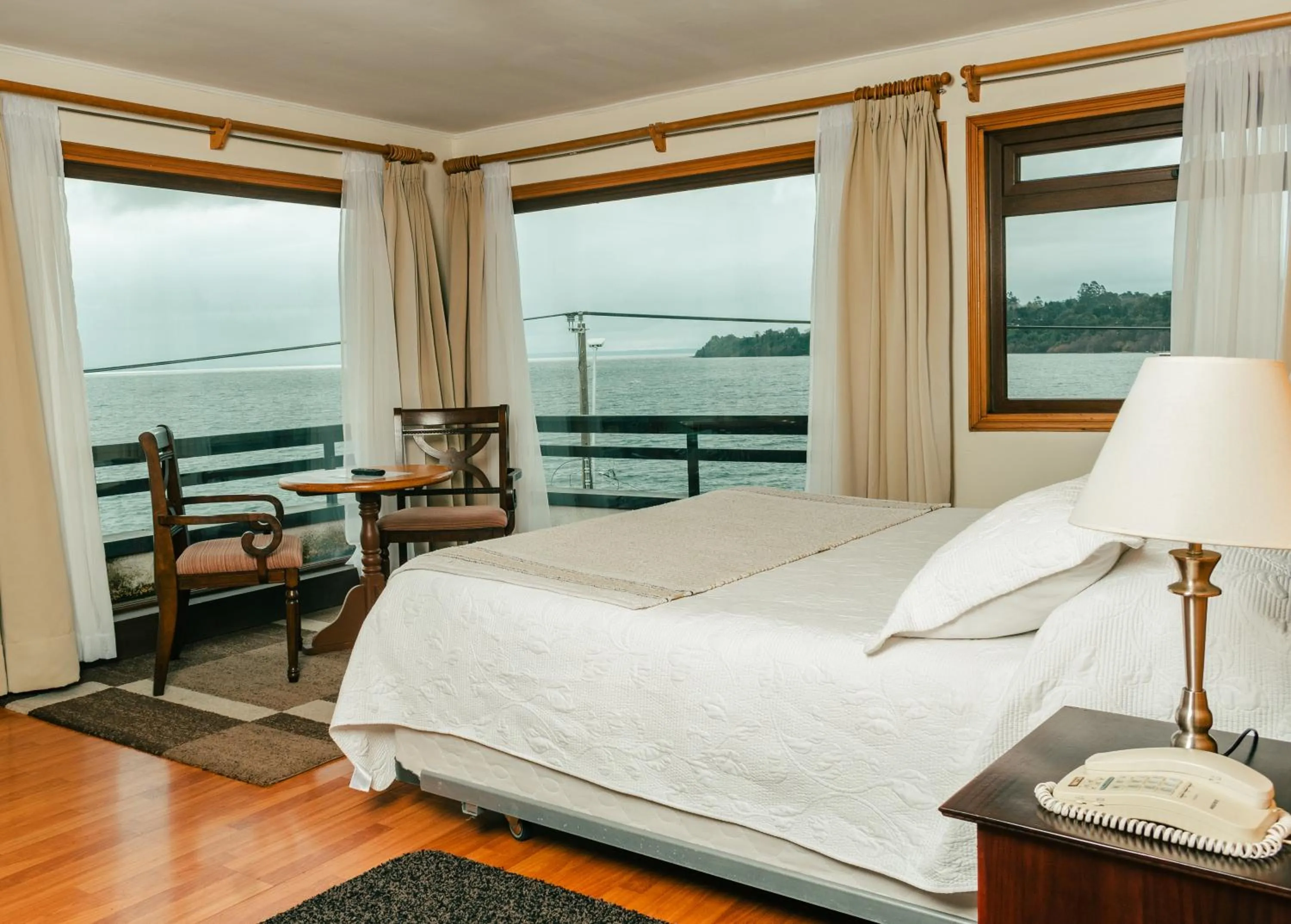 Bed in Hotel y cabañas Terrazas del Lago
