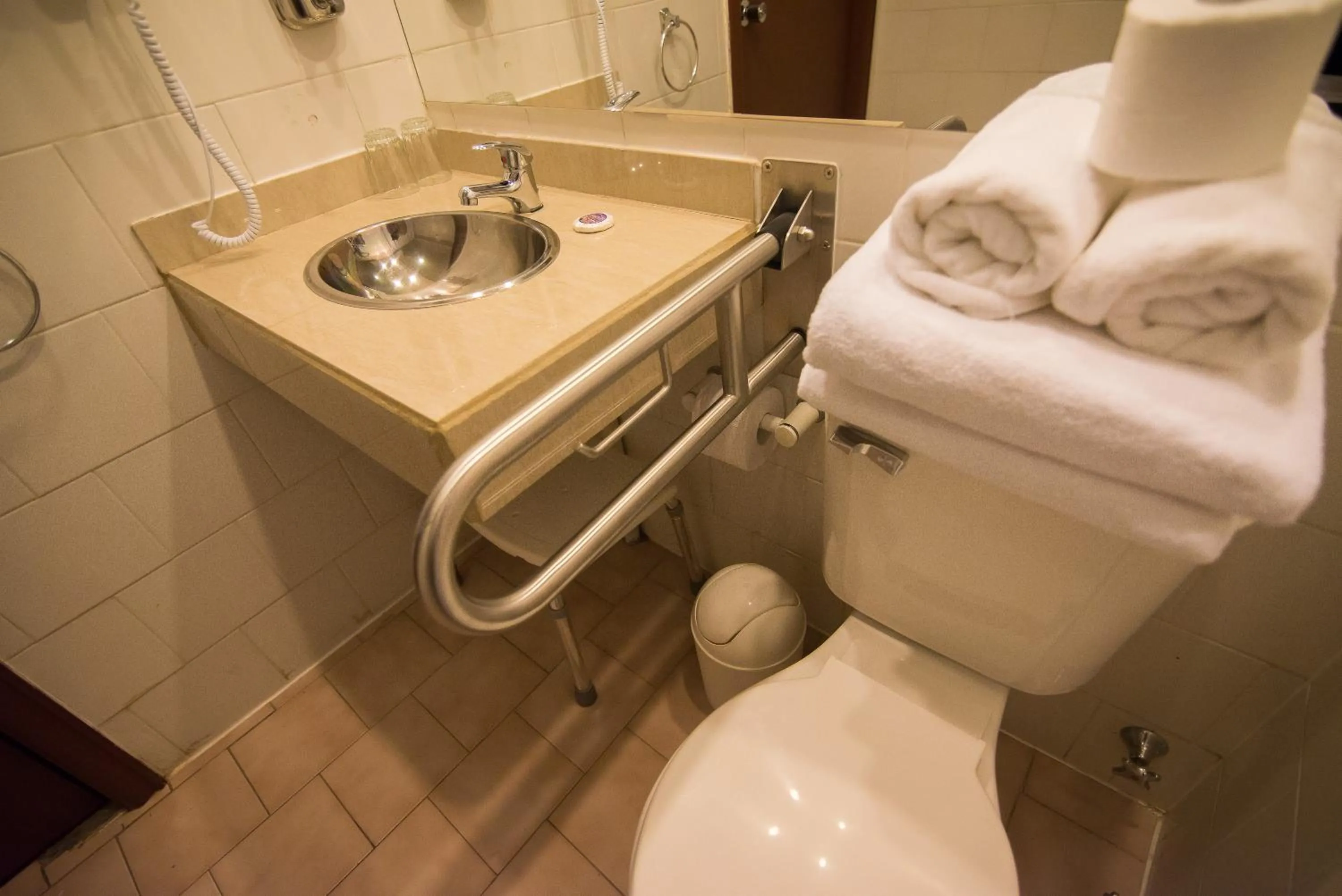 Bathroom in Hotel y cabañas Terrazas del Lago