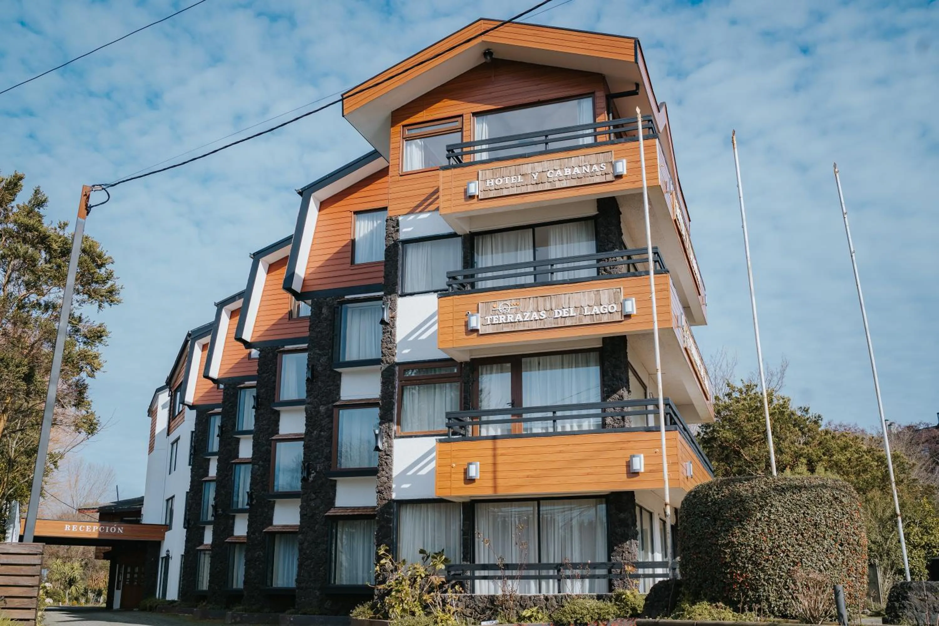 Property building in Hotel y cabañas Terrazas del Lago