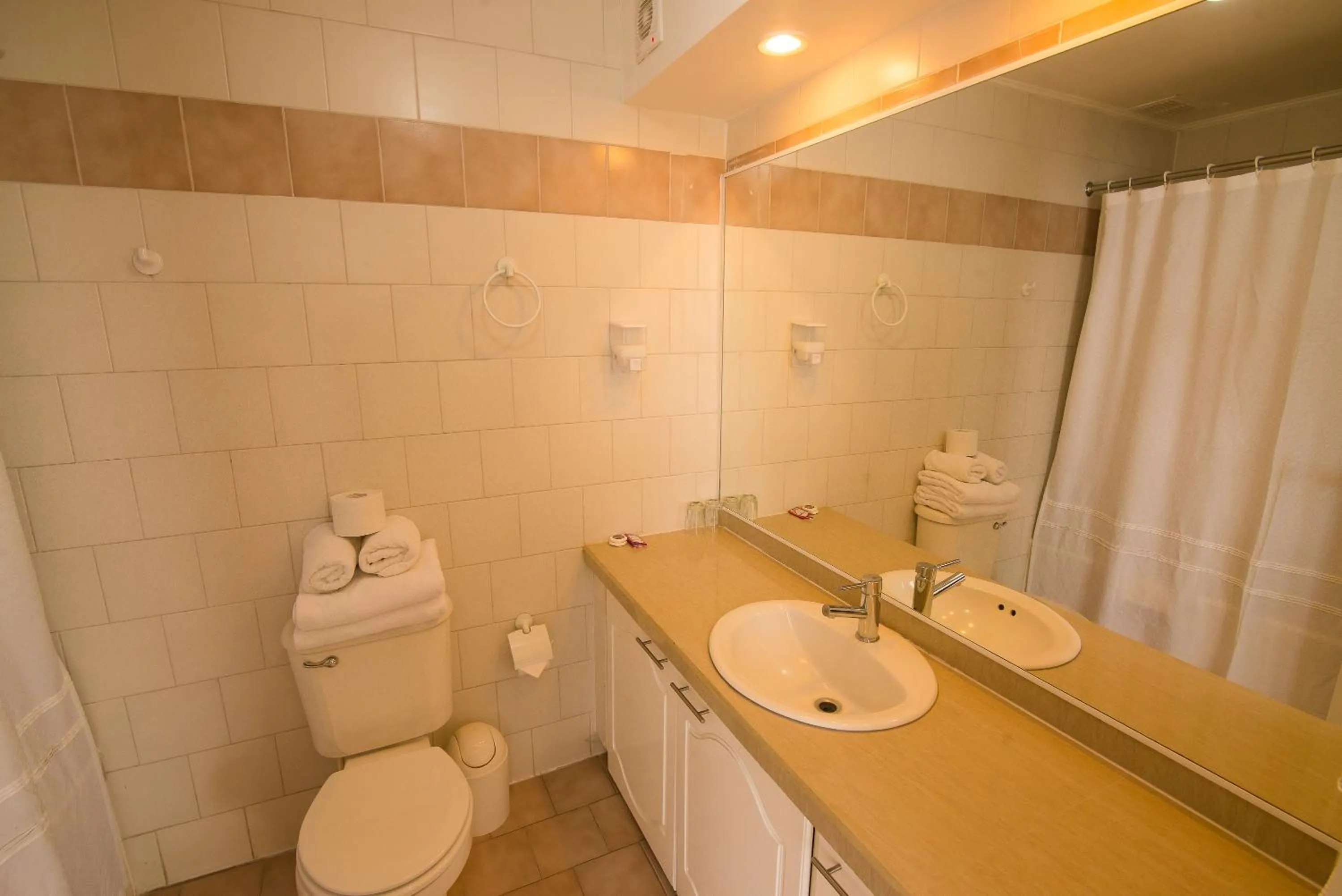 Bathroom in Hotel y cabañas Terrazas del Lago