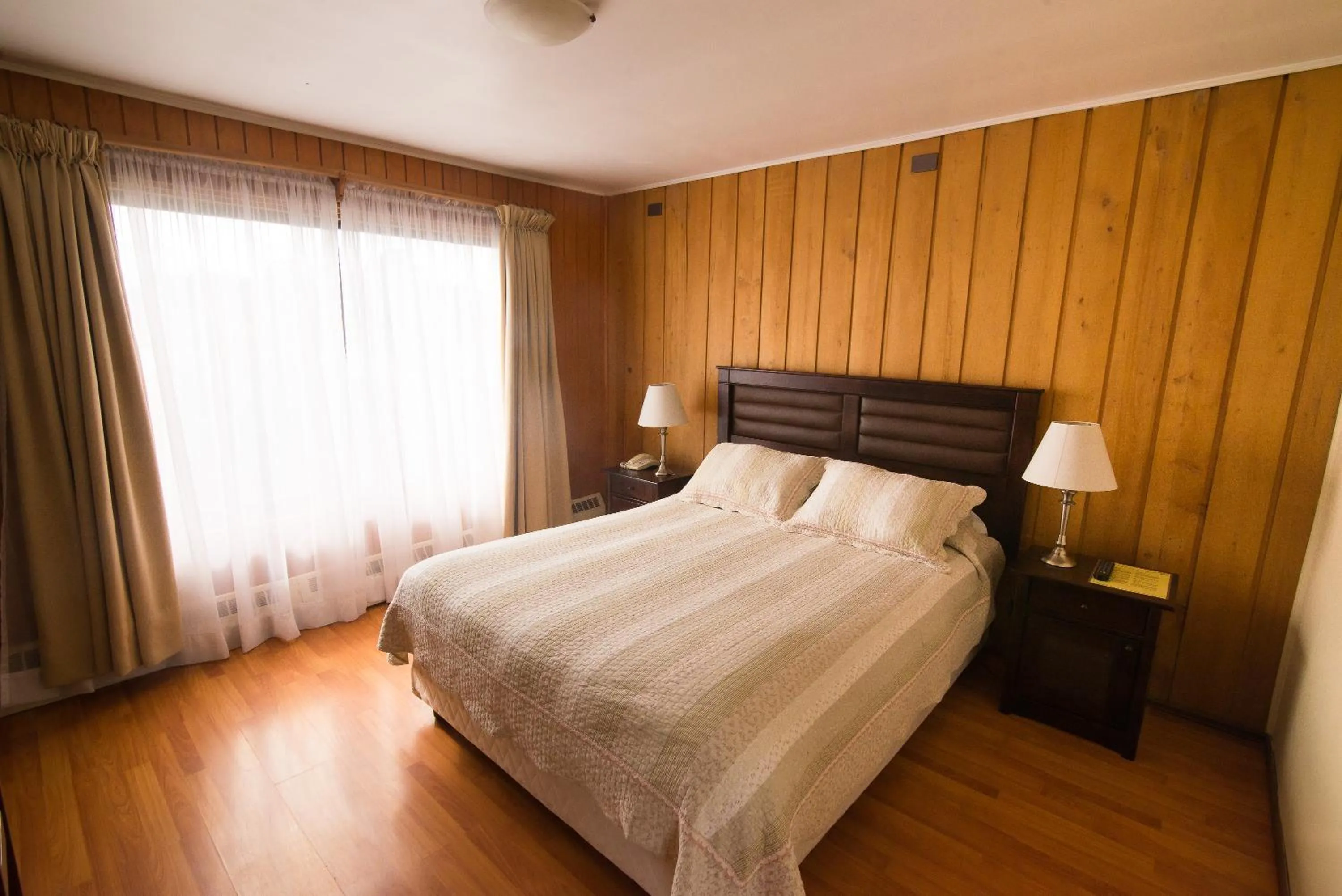 Bed in Hotel y cabañas Terrazas del Lago
