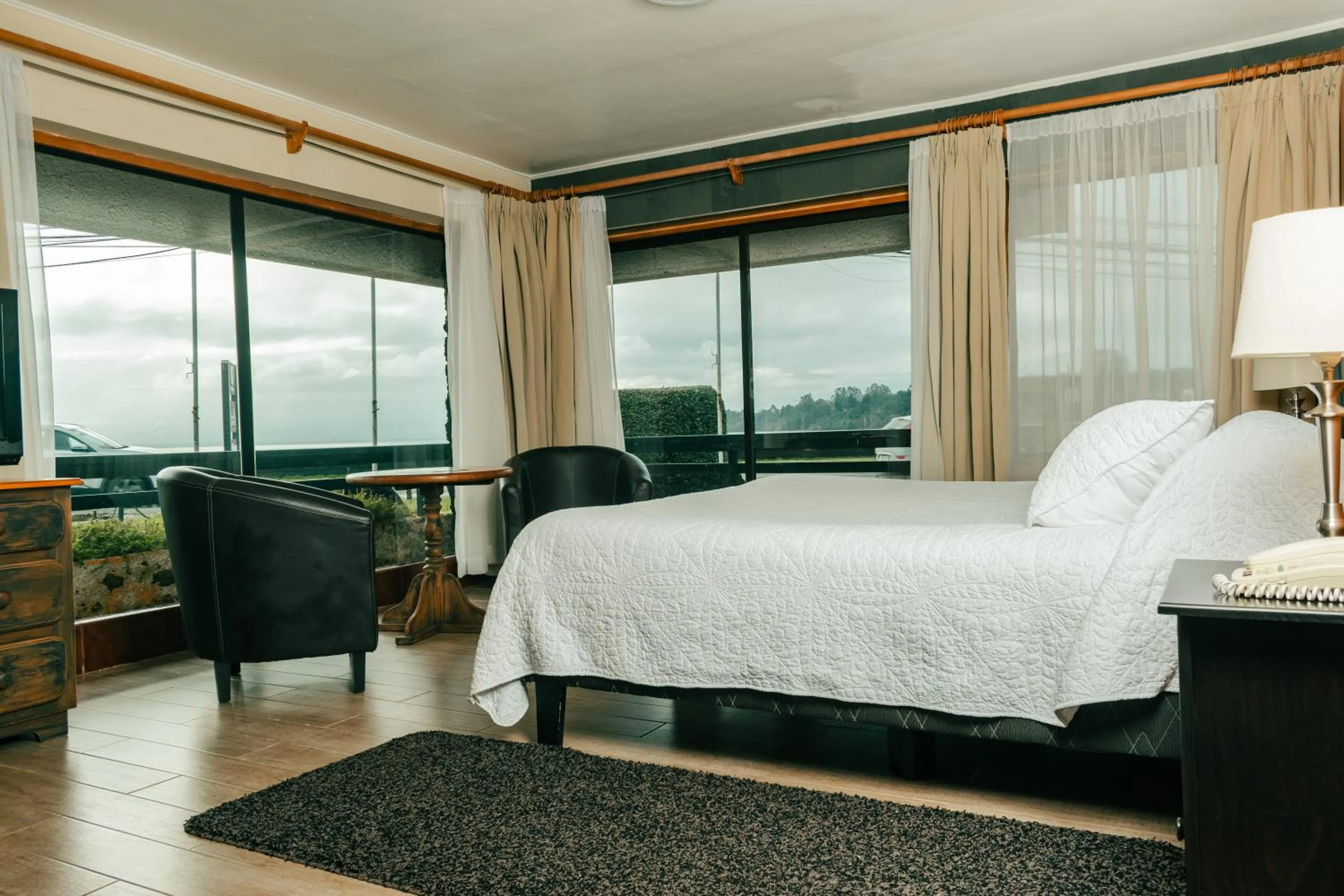 Bed in Hotel y cabañas Terrazas del Lago