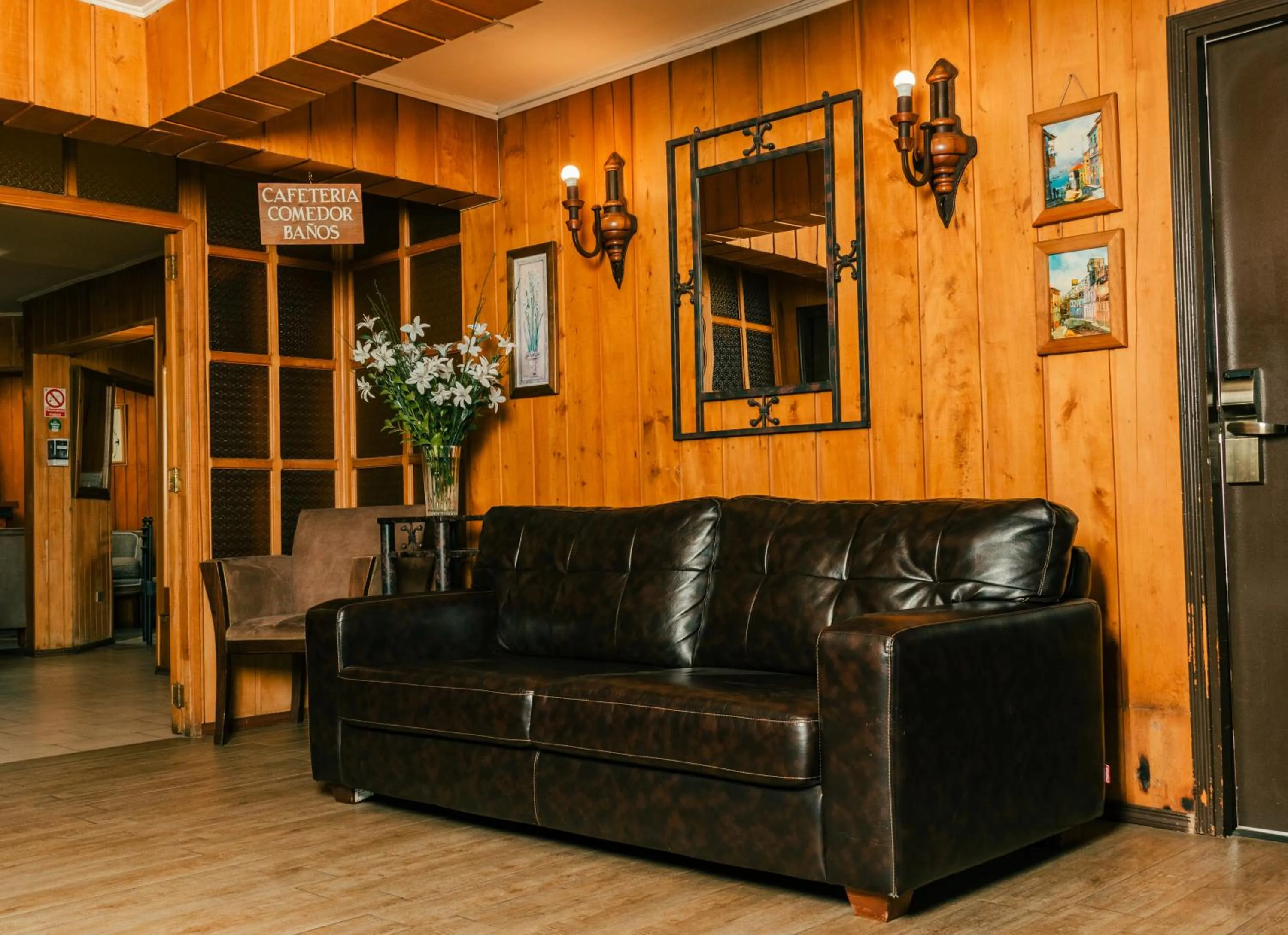 Living room in Hotel y cabañas Terrazas del Lago