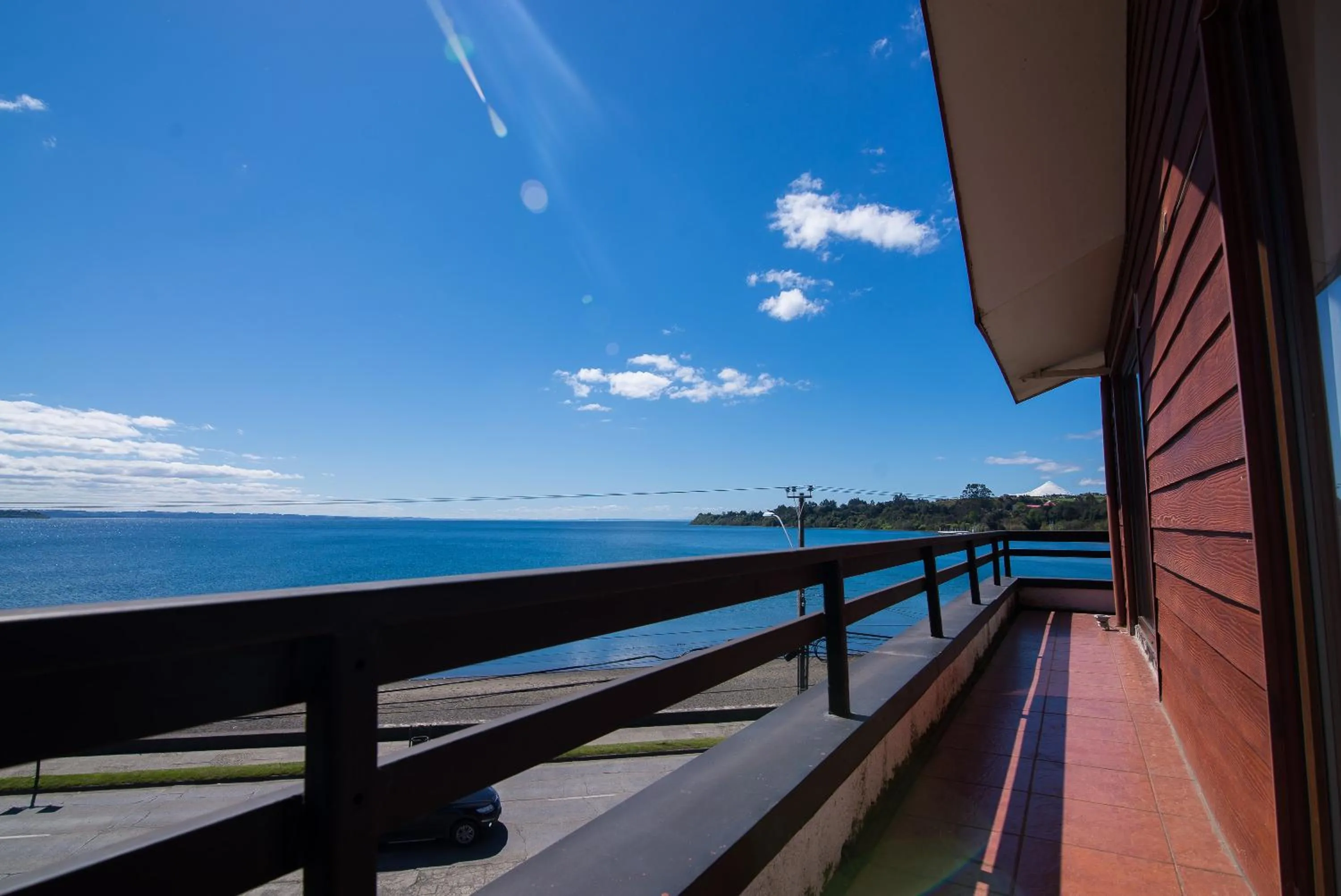 Balcony/Terrace in Hotel y cabañas Terrazas del Lago