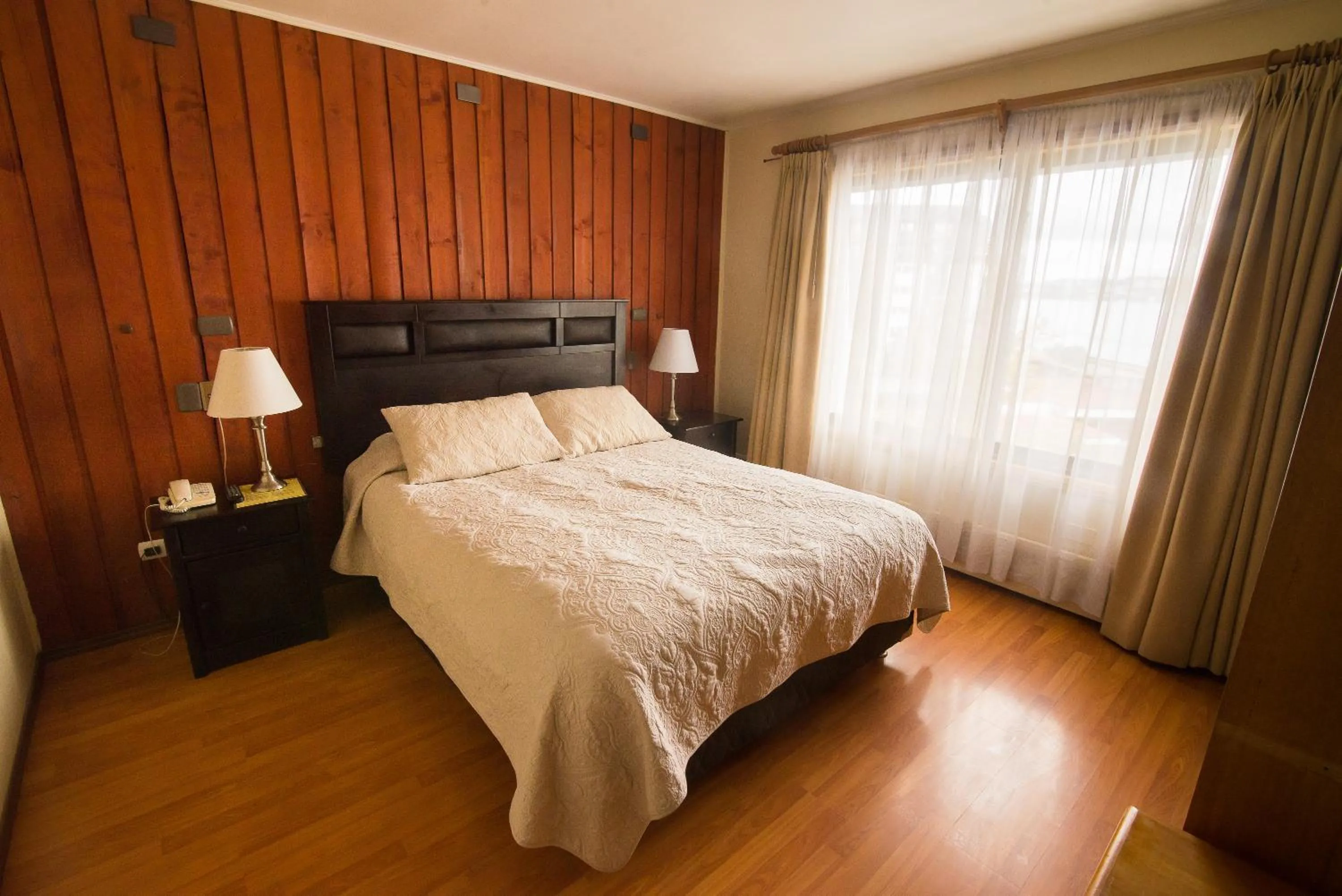 Bed in Hotel y cabañas Terrazas del Lago