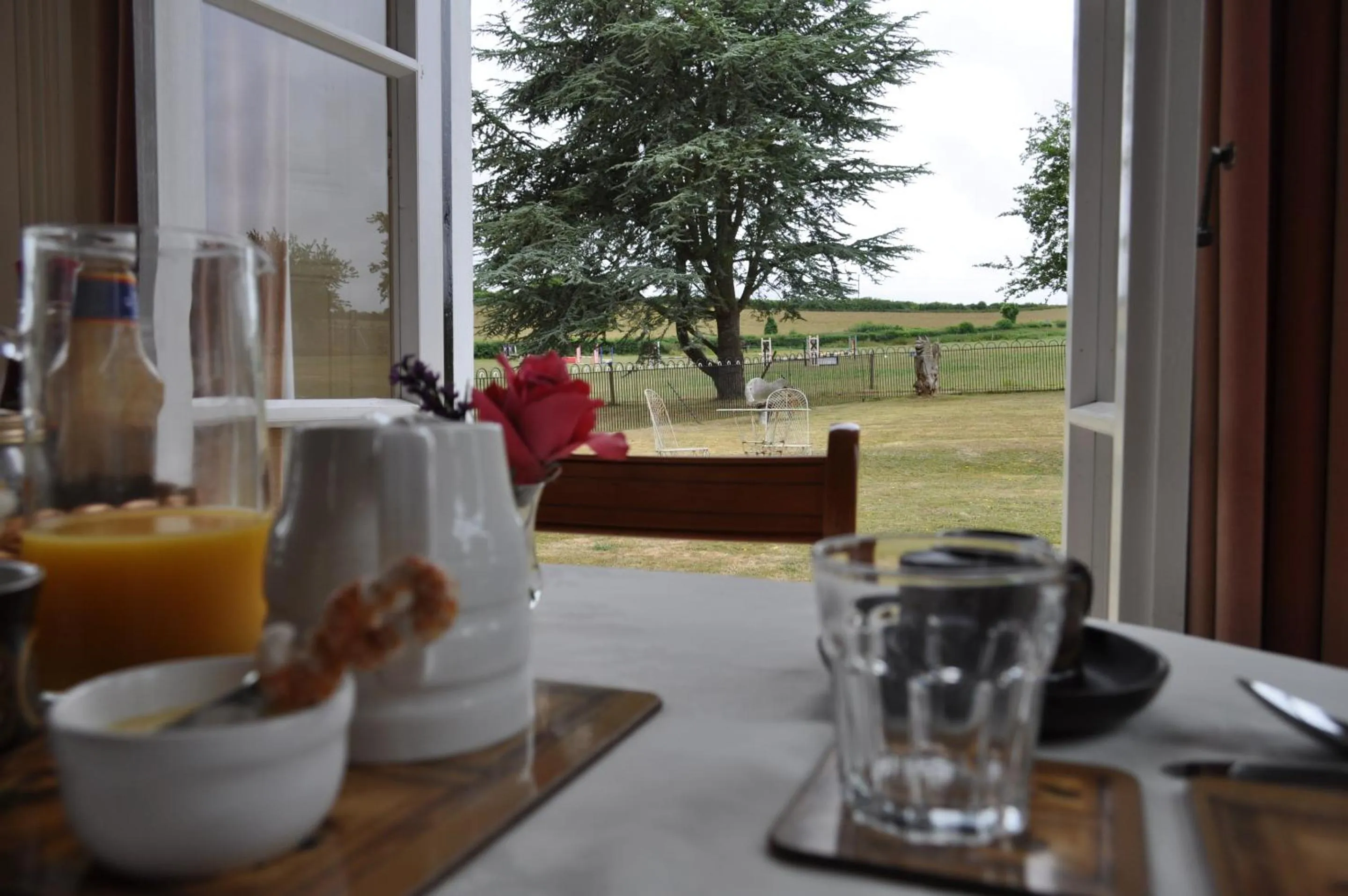 Dining area in Lower Bryanston Farm