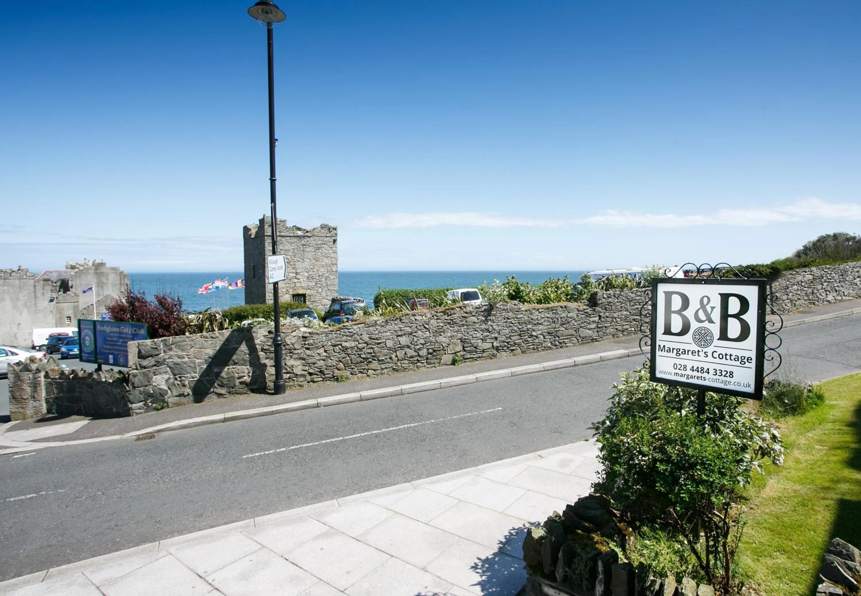 Sea view in Margaret's Cottage B&B