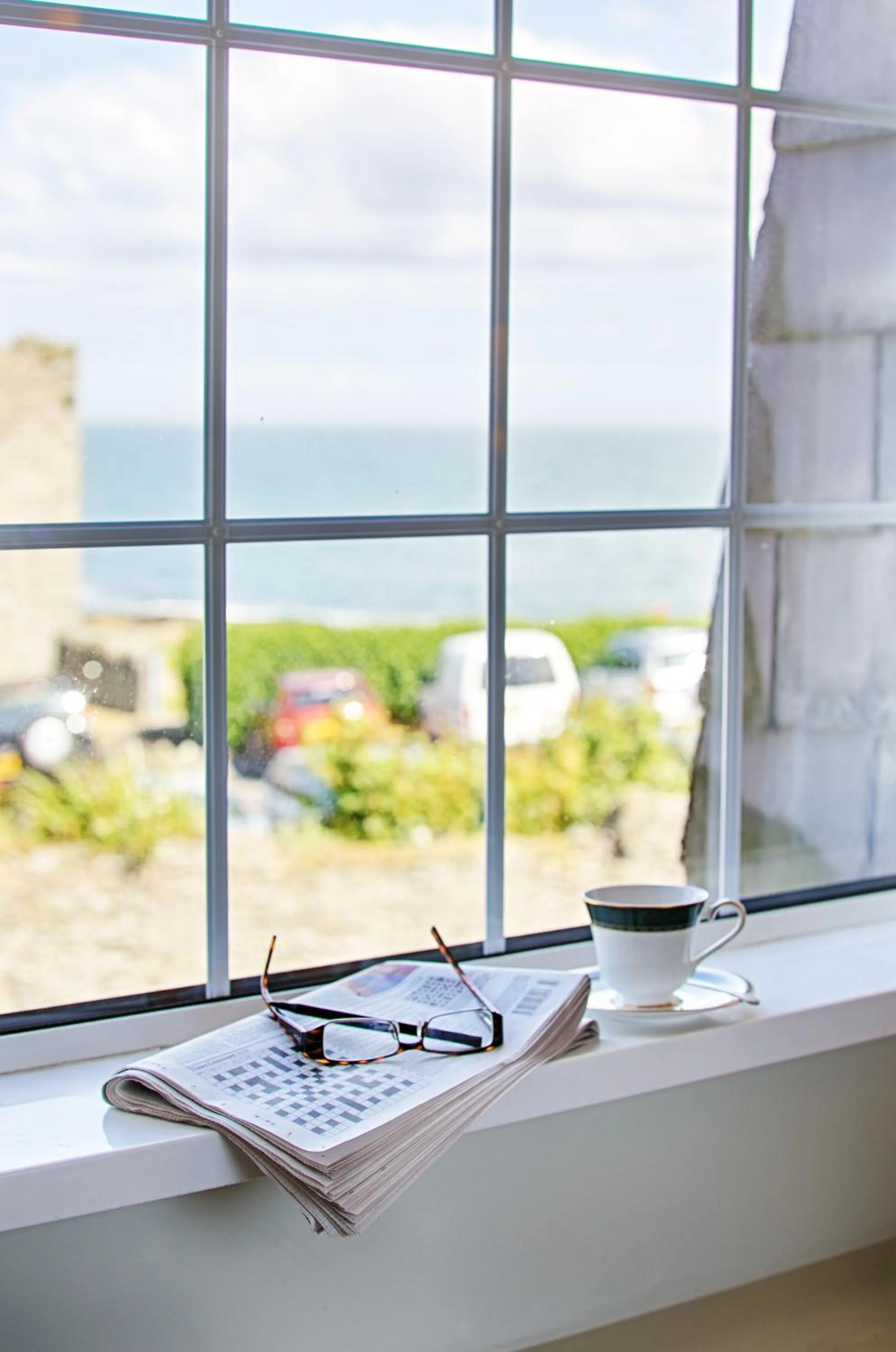 Sea view in Margaret's Cottage B&B