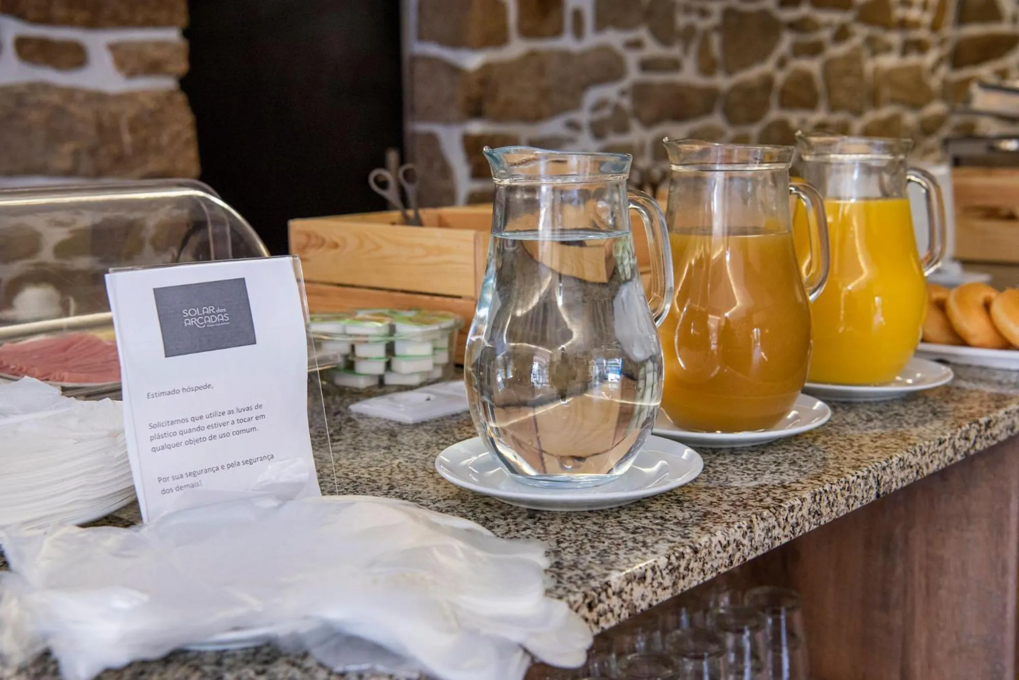 Breakfast in Hotel Rural Solar das Arcadas