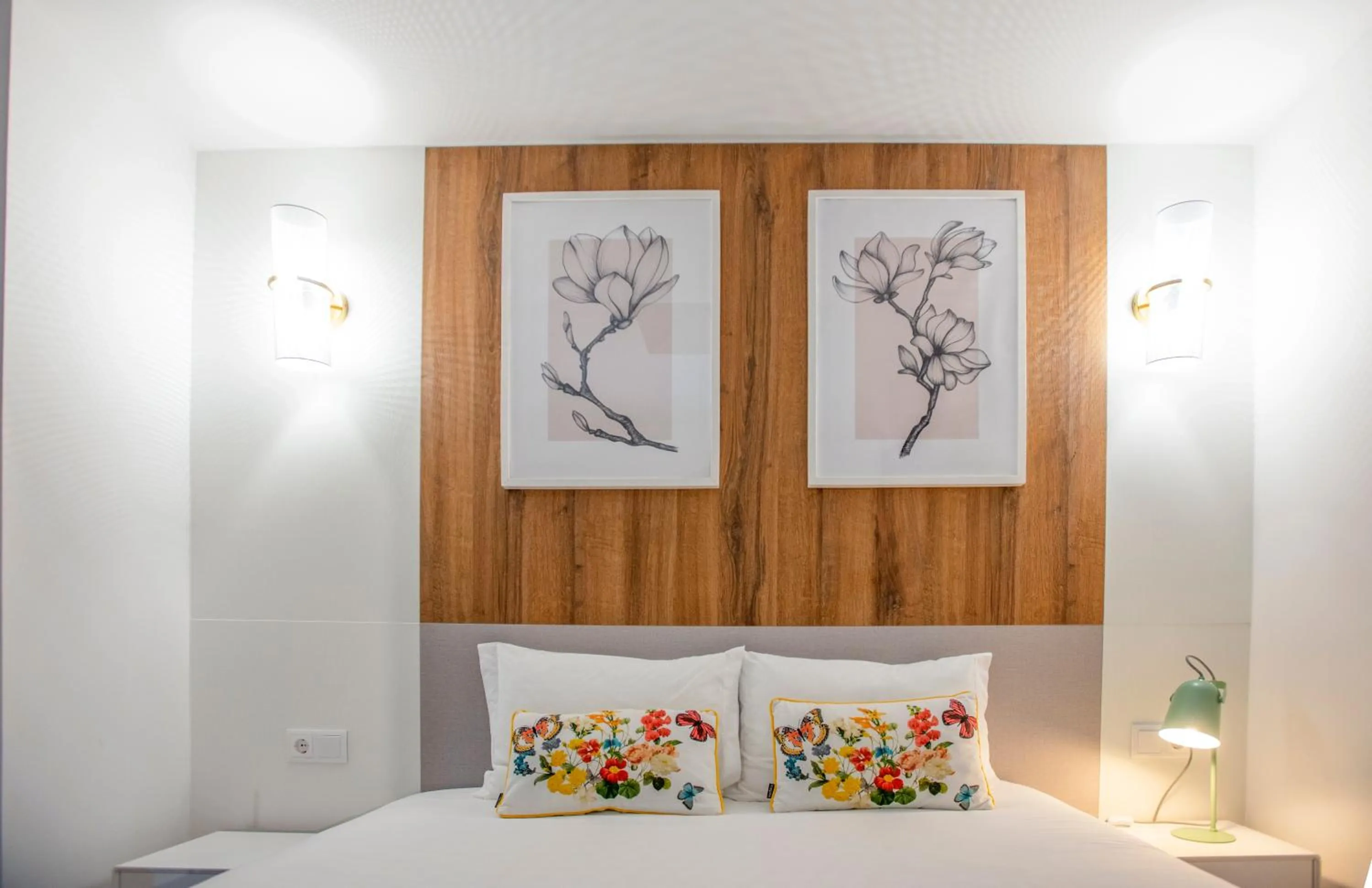 Bed in Hotel Rural Solar das Arcadas