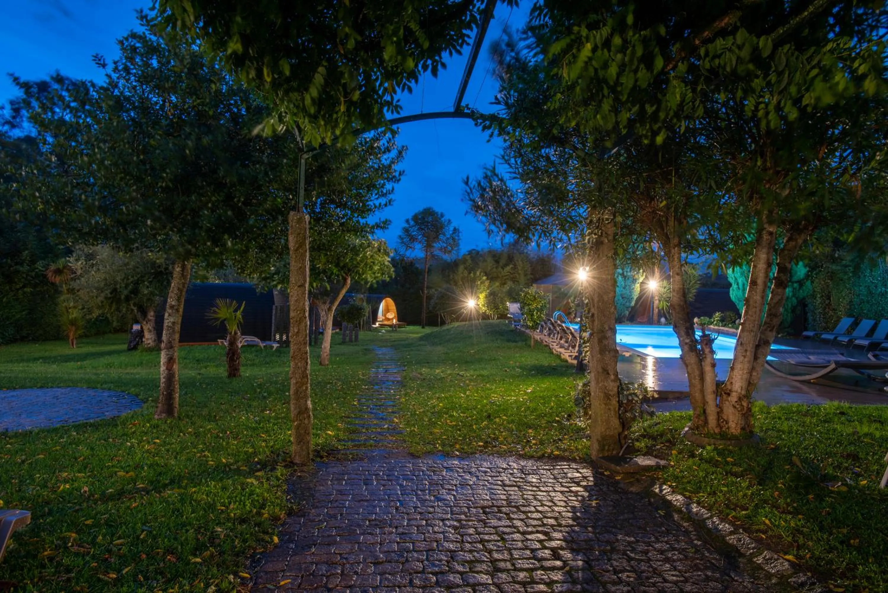 Swimming pool in Hotel Rural Solar das Arcadas
