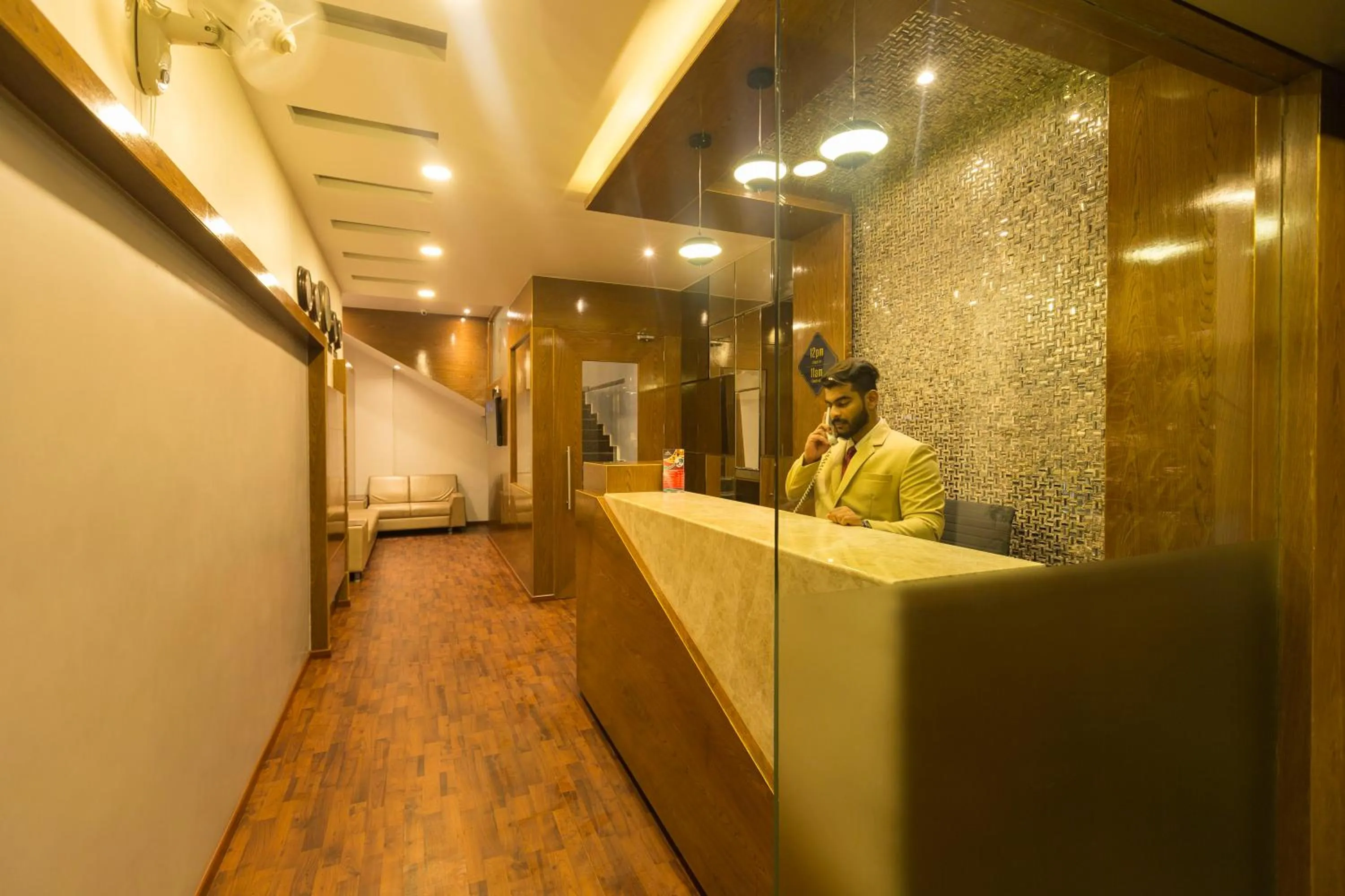 Lobby or reception in Grand Plaza Suites