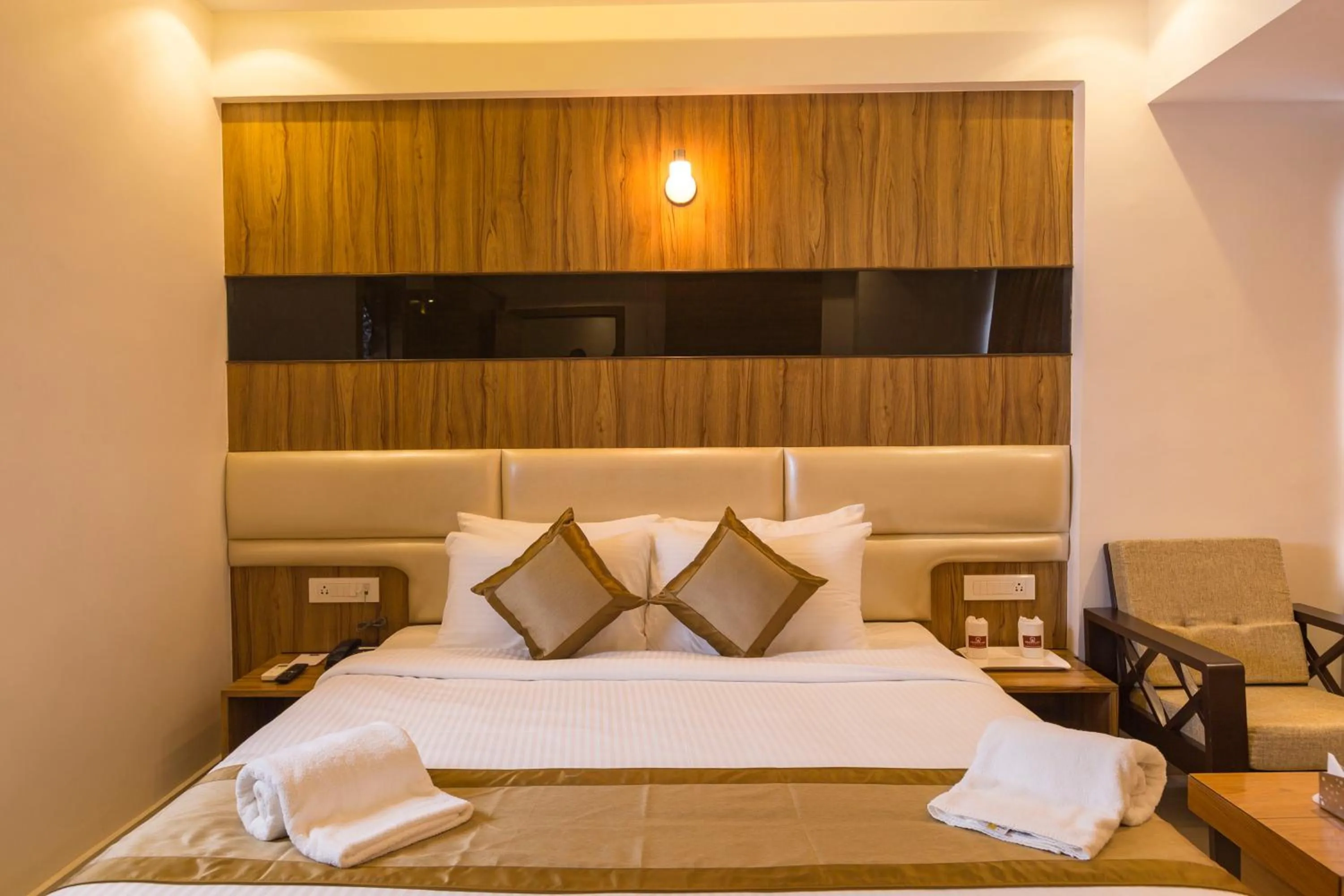 Photo of the whole room, Bed in Grand Plaza Suites