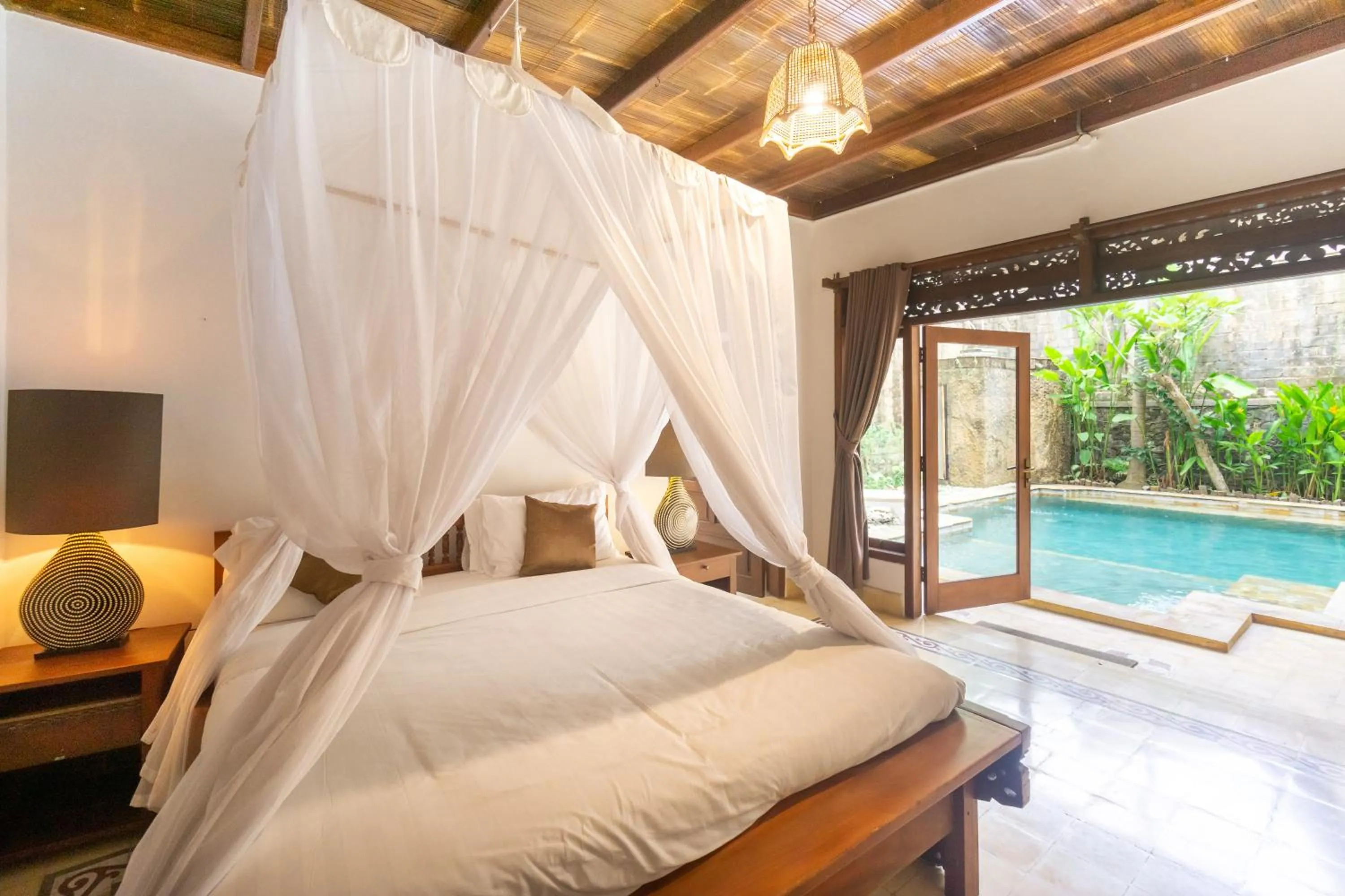 Bedroom, Bed in Bali Royal Heritage Villas
