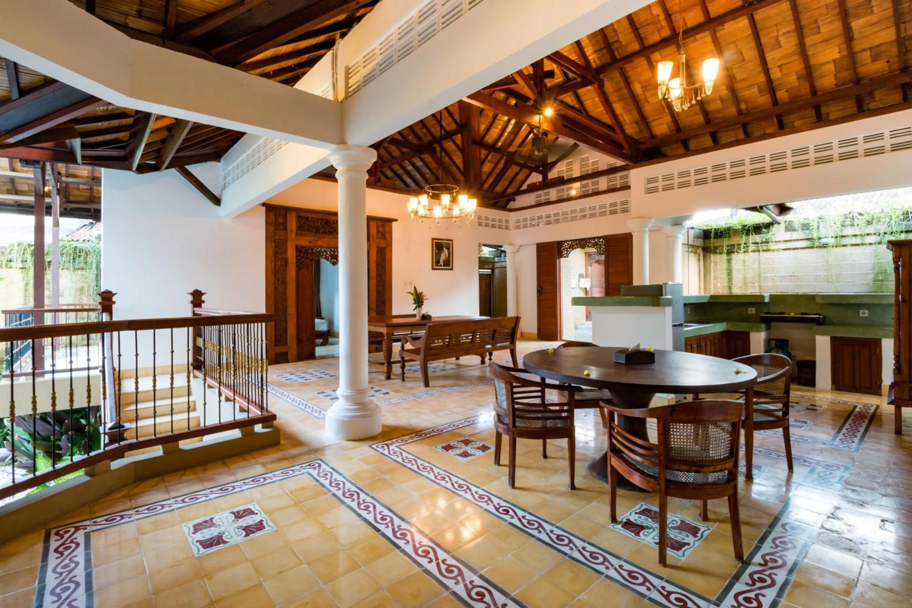 Dining area in Bali Royal Heritage Villas
