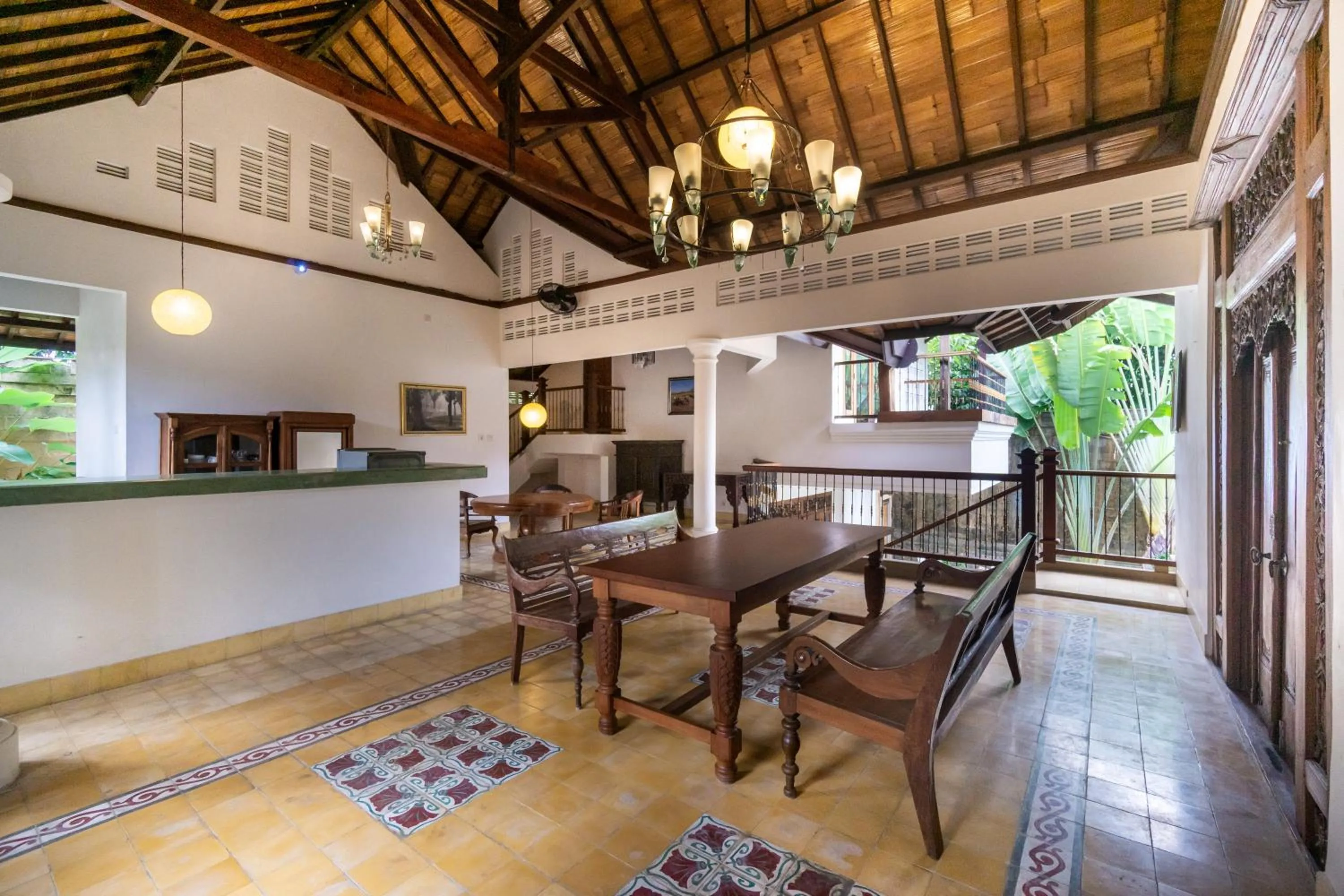 Living room in Bali Royal Heritage Villas