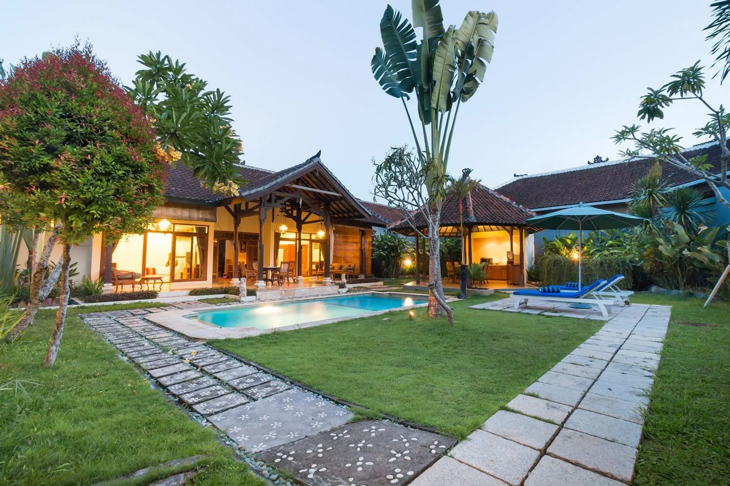 Garden in Bali Royal Heritage Villas