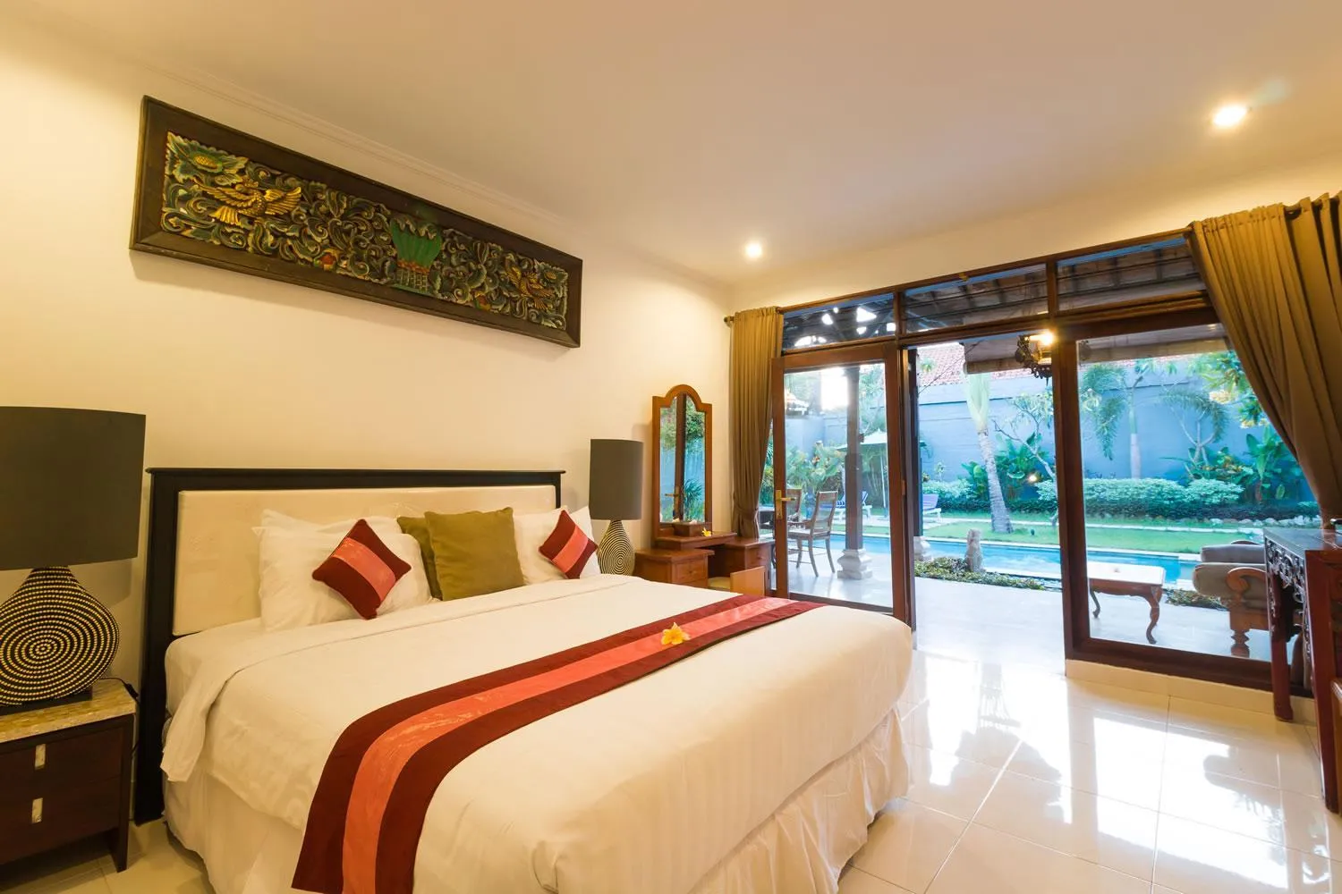 Bedroom, Bed in Bali Royal Heritage Villas