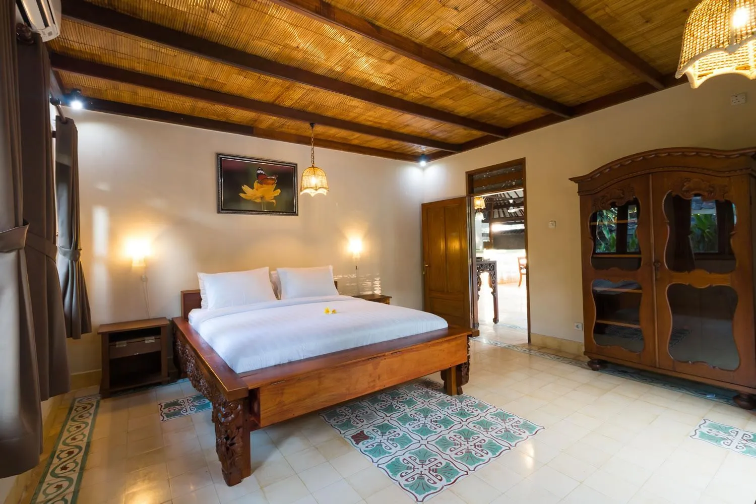 Bedroom, Bed in Bali Royal Heritage Villas